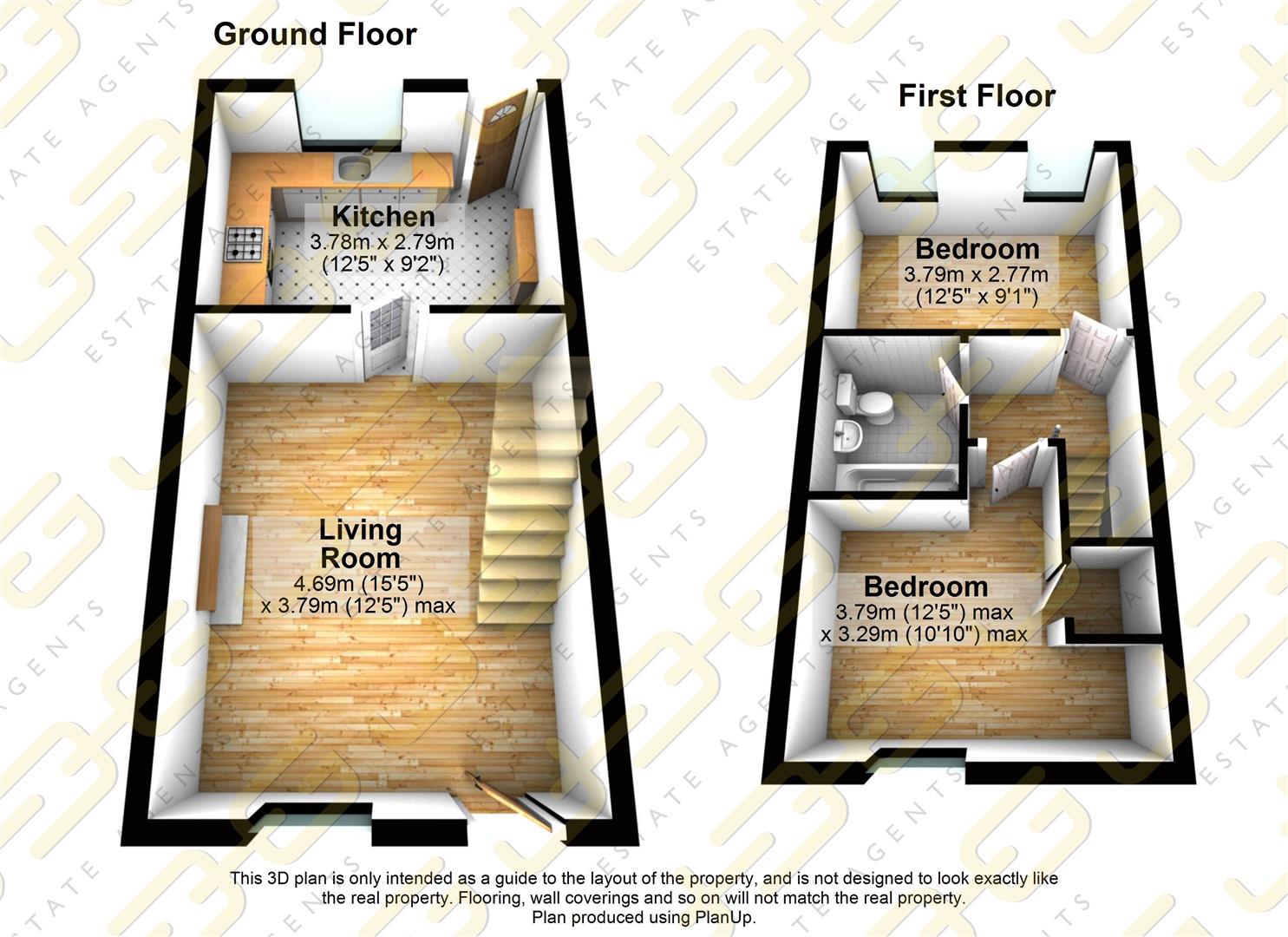 2 Bedrooms Terraced house for sale in Mulberry Cottages, Galgate, Lancaster LA2