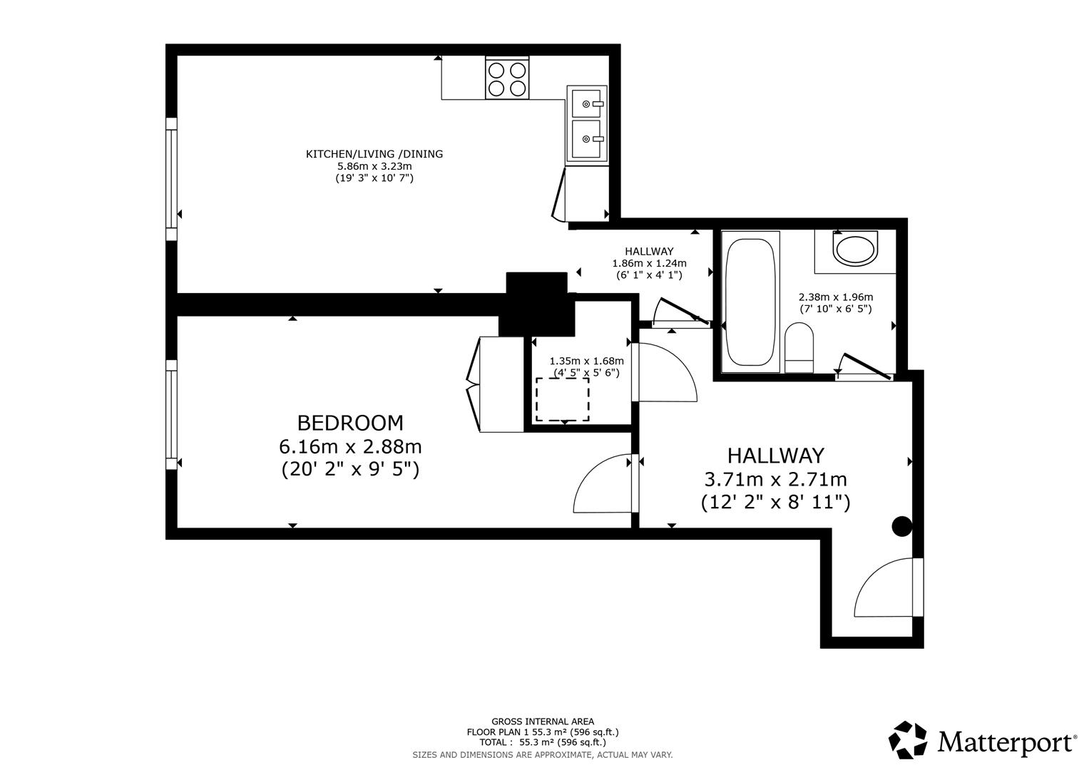 The Pointe, Apartment 5, Burrell Street, Wakefield floorplan