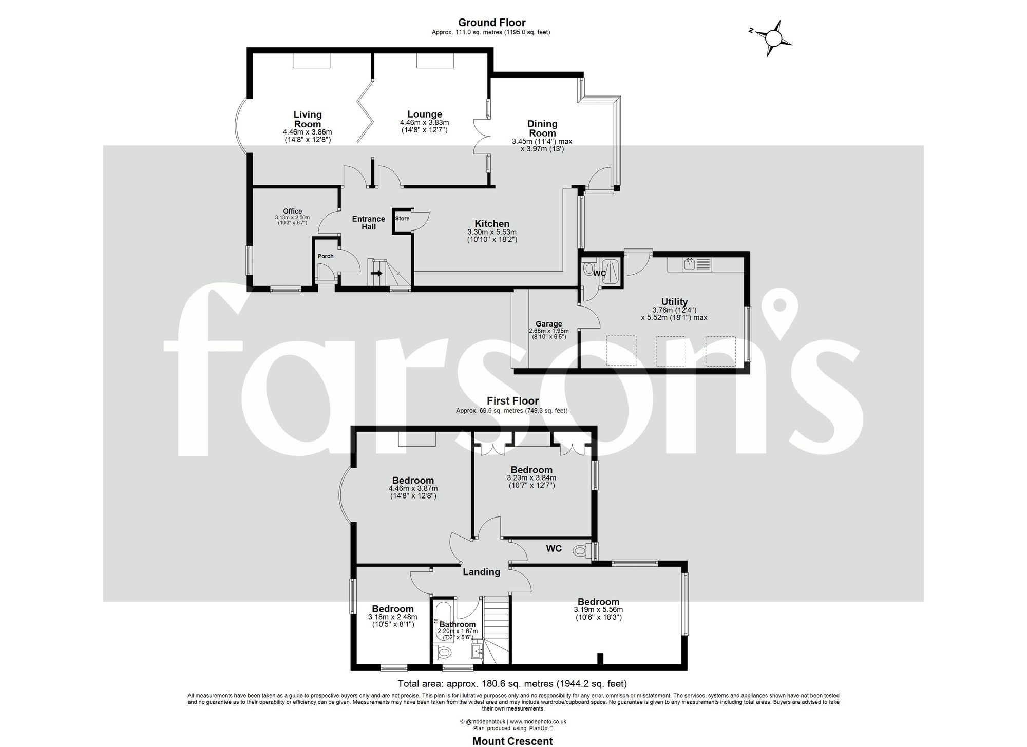 27 Mount Crescent, Brentwood floorplan