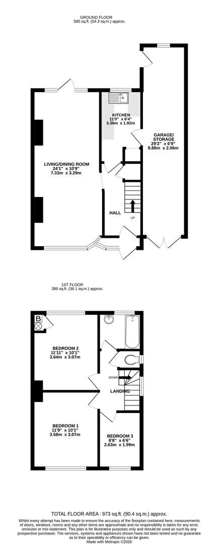 151, Windsor Avenue, Uxbridge floorplan