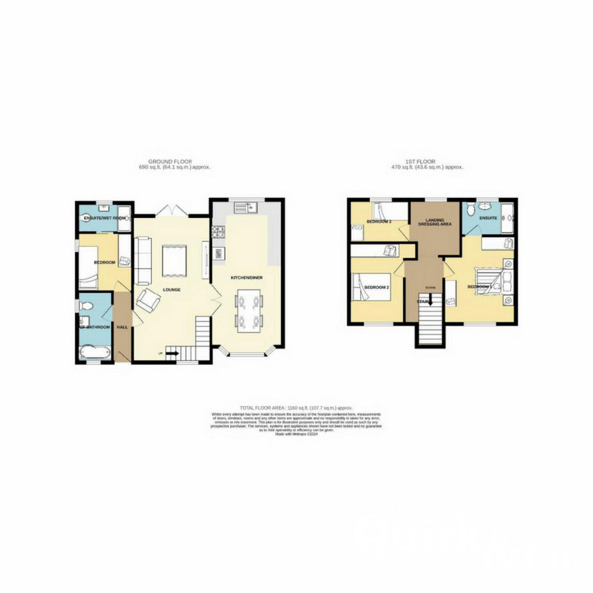 54, Delfzul Road, Canvey Island floorplan