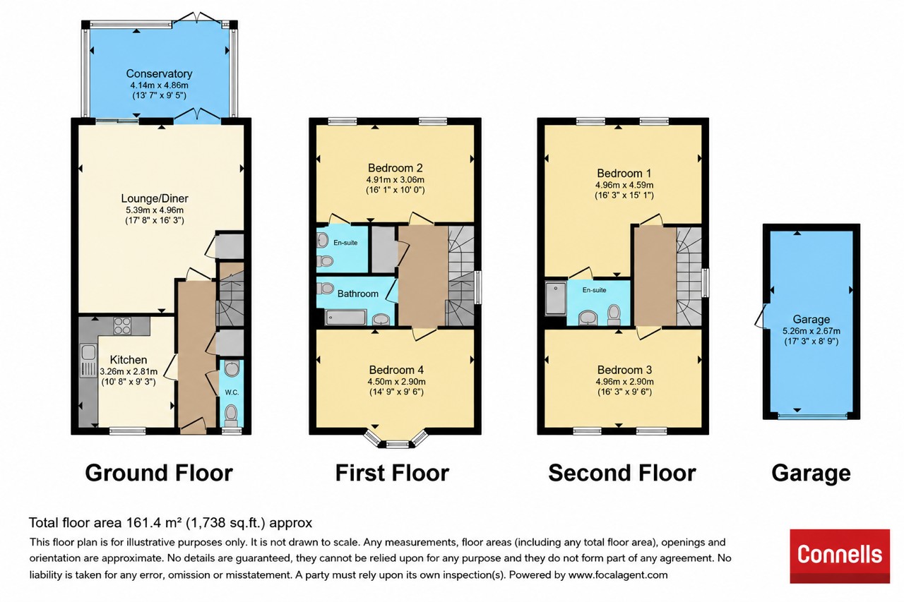 18, Frederick Place, St. Albans floorplan