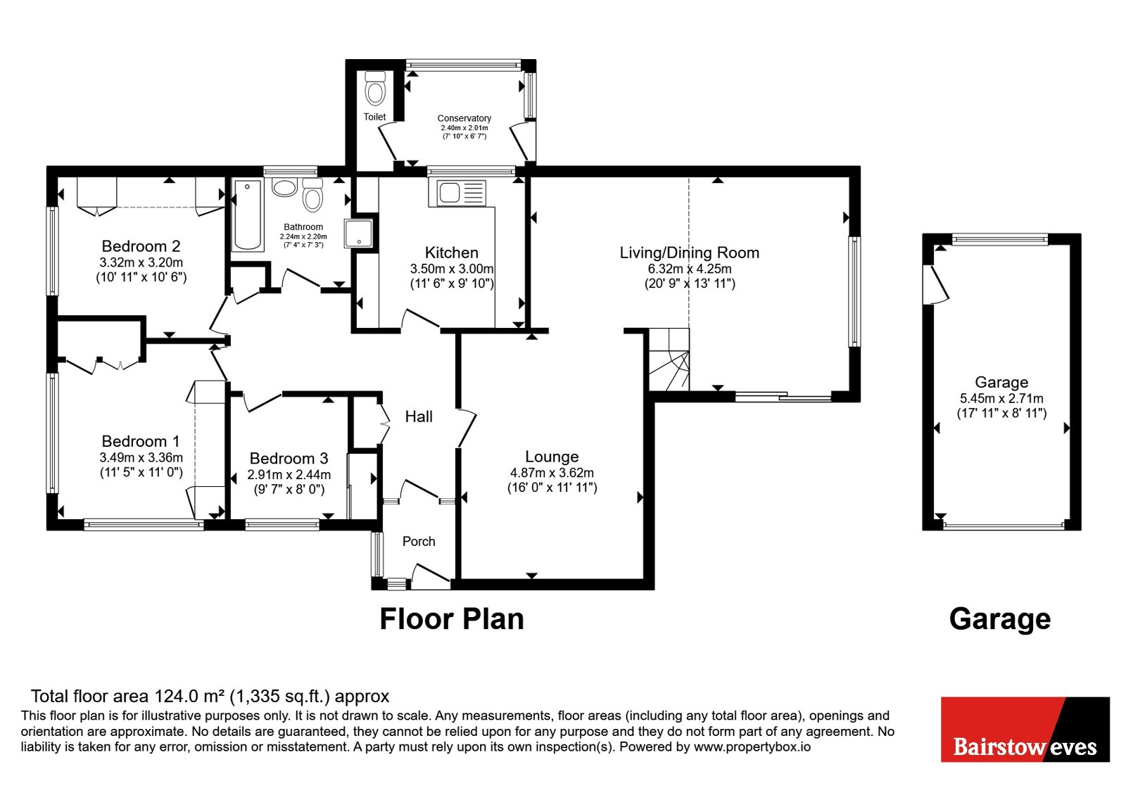62, Church Lane, Nottingham floorplan