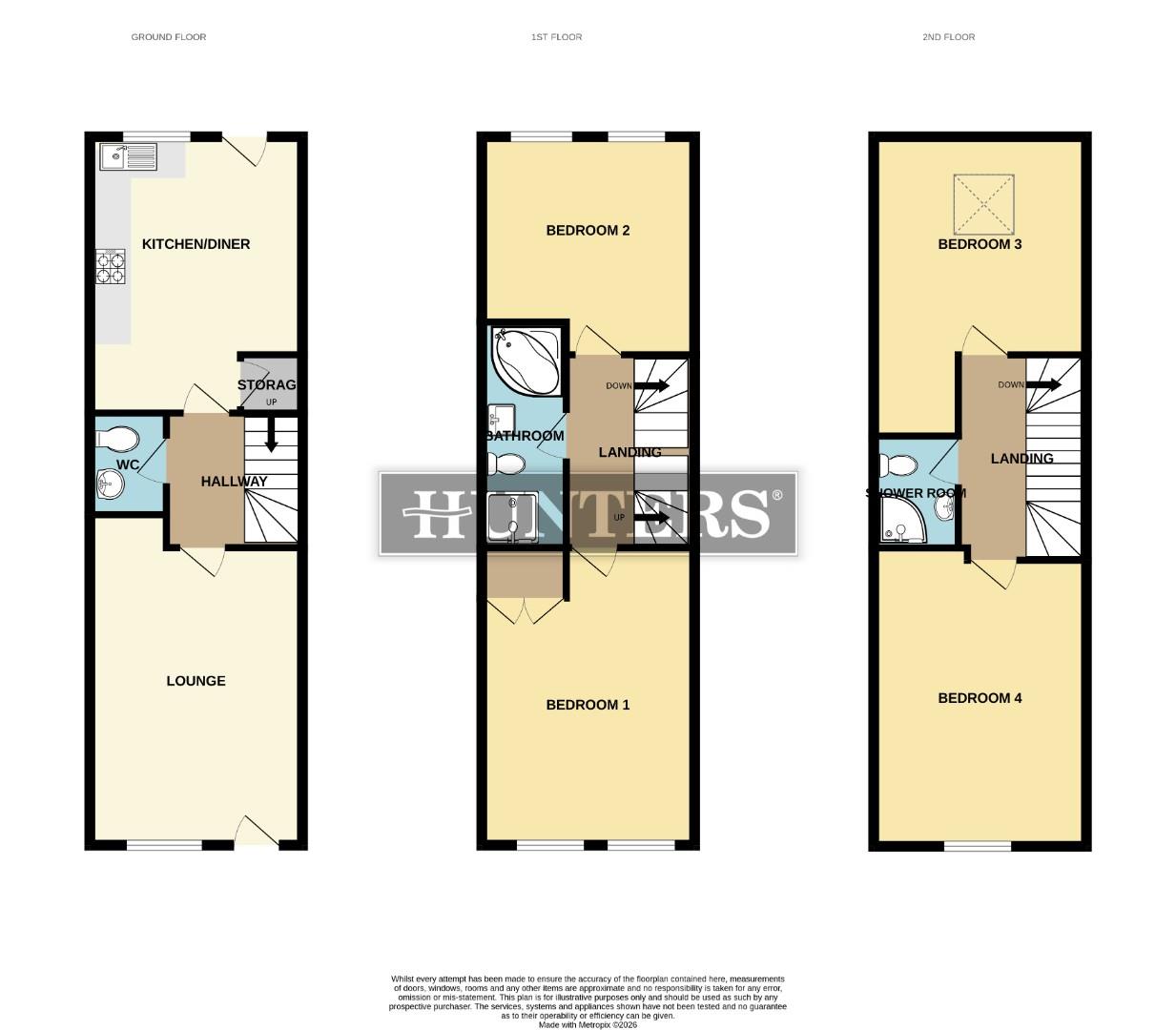 50, Belgrave Road, Manchester floorplan