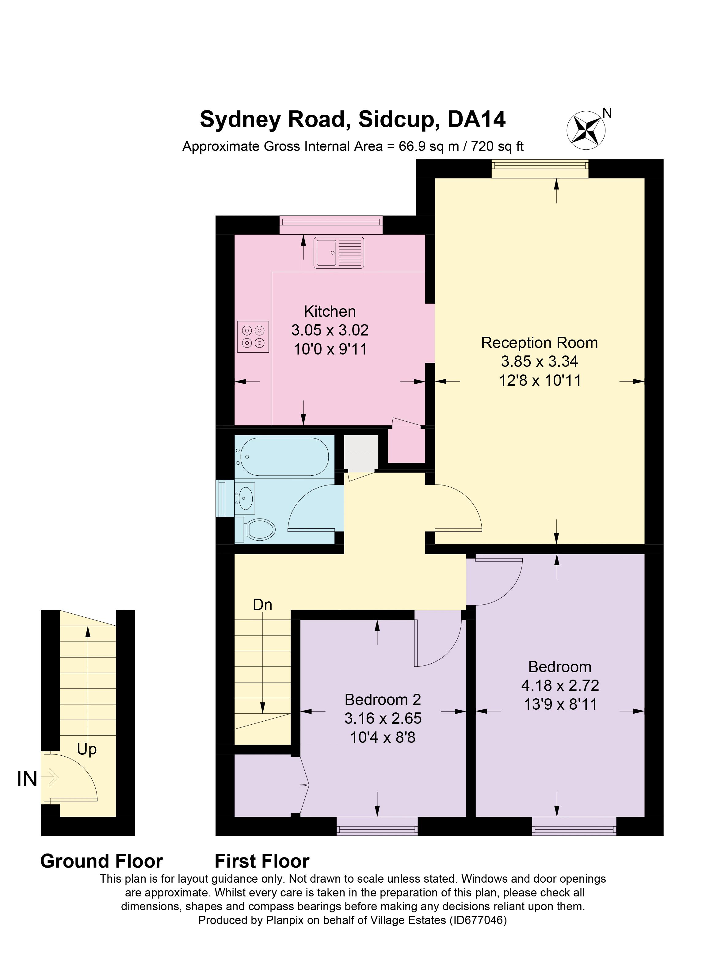 42A, Sydney Road, Sidcup floorplan