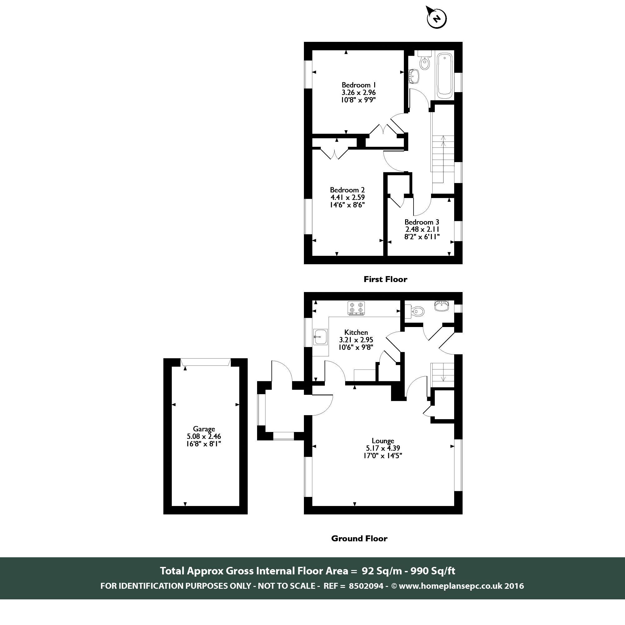 Blackpot Lane, Oundle, Peterborough PE8, 3 bedroom semidetached house