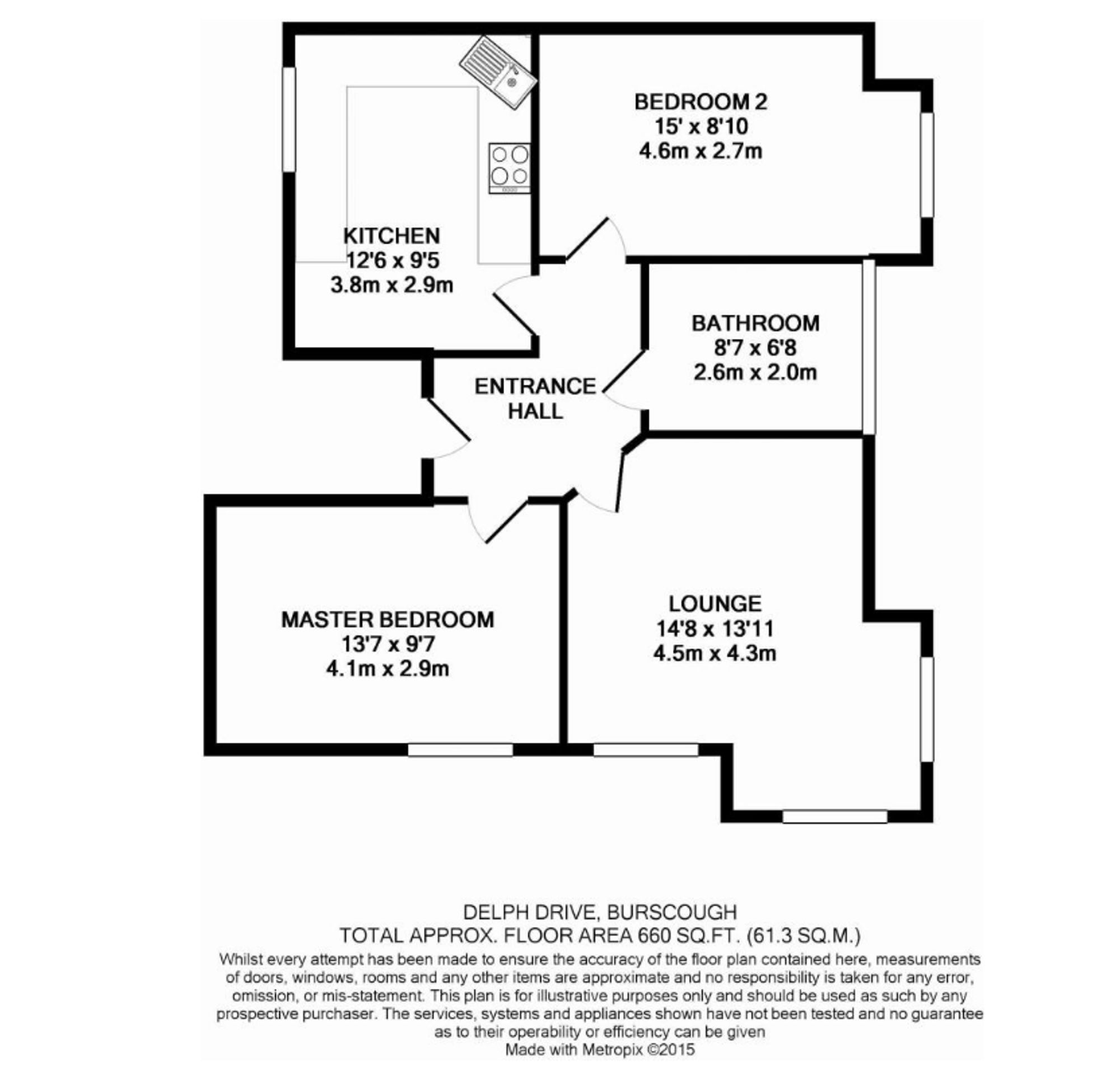 80 Delph Drive, Ormskirk floorplan