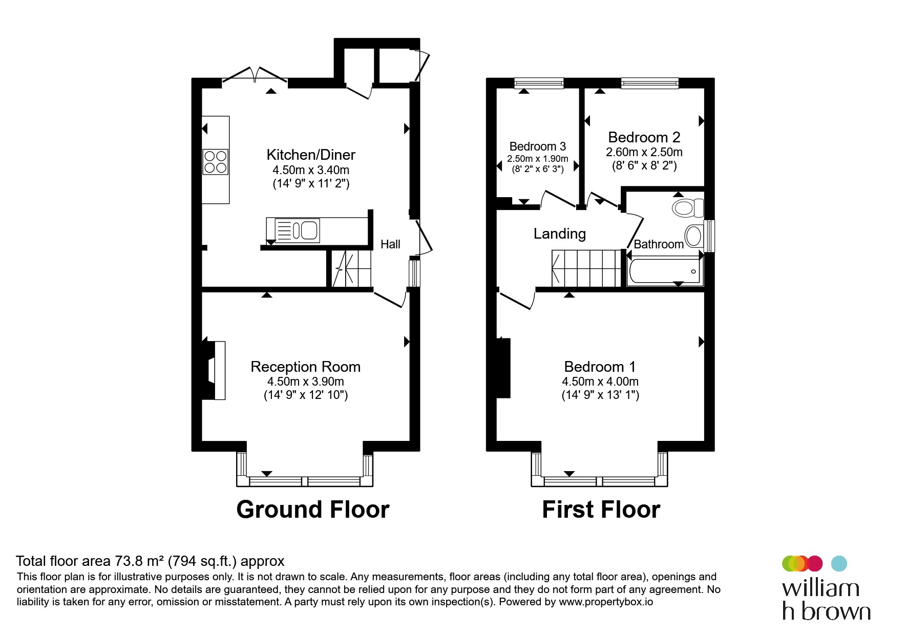 88, Gipton Wood Road, LEEDS floorplan