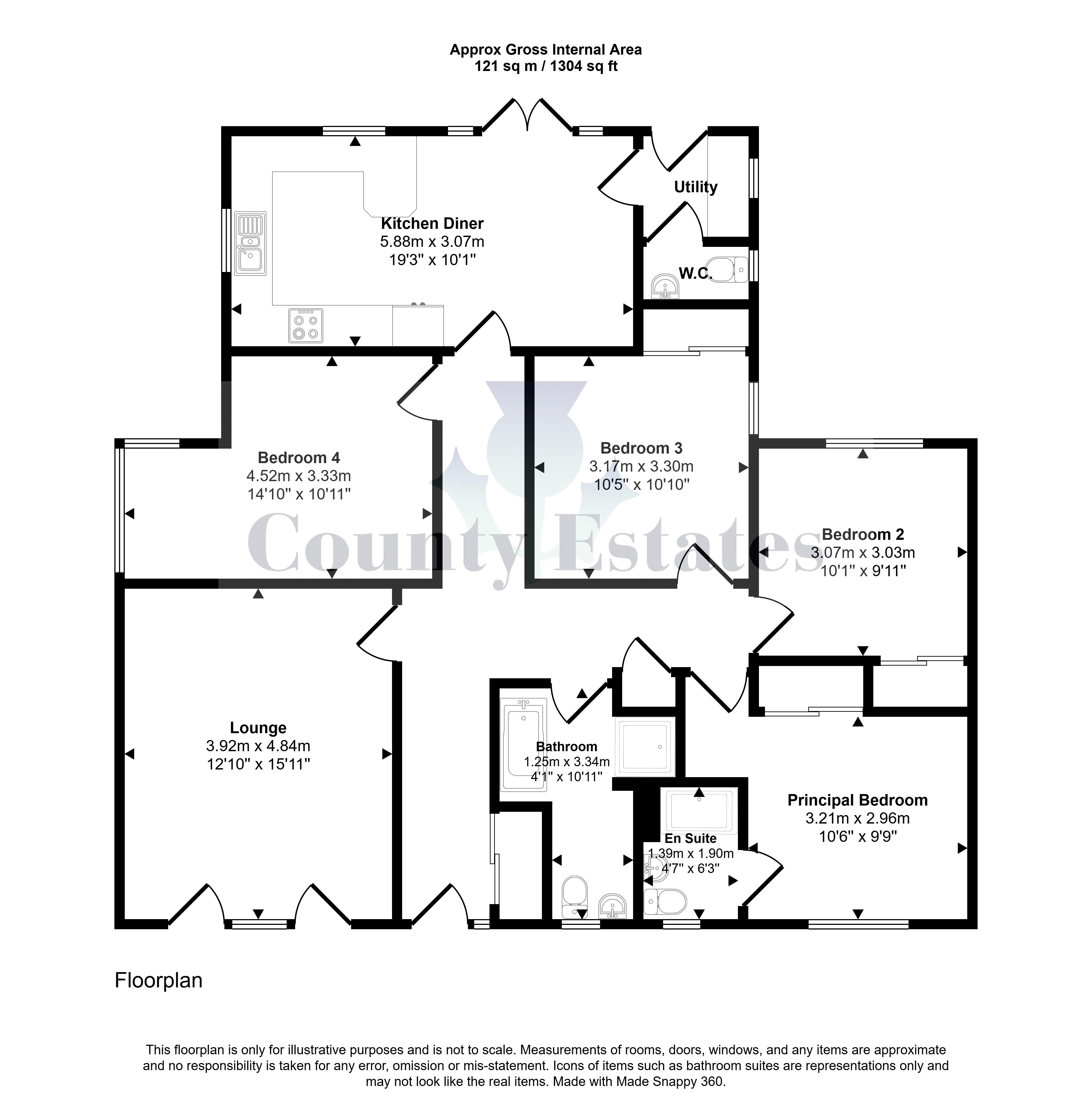 7, Gannel Hill View, Fishcross floorplan
