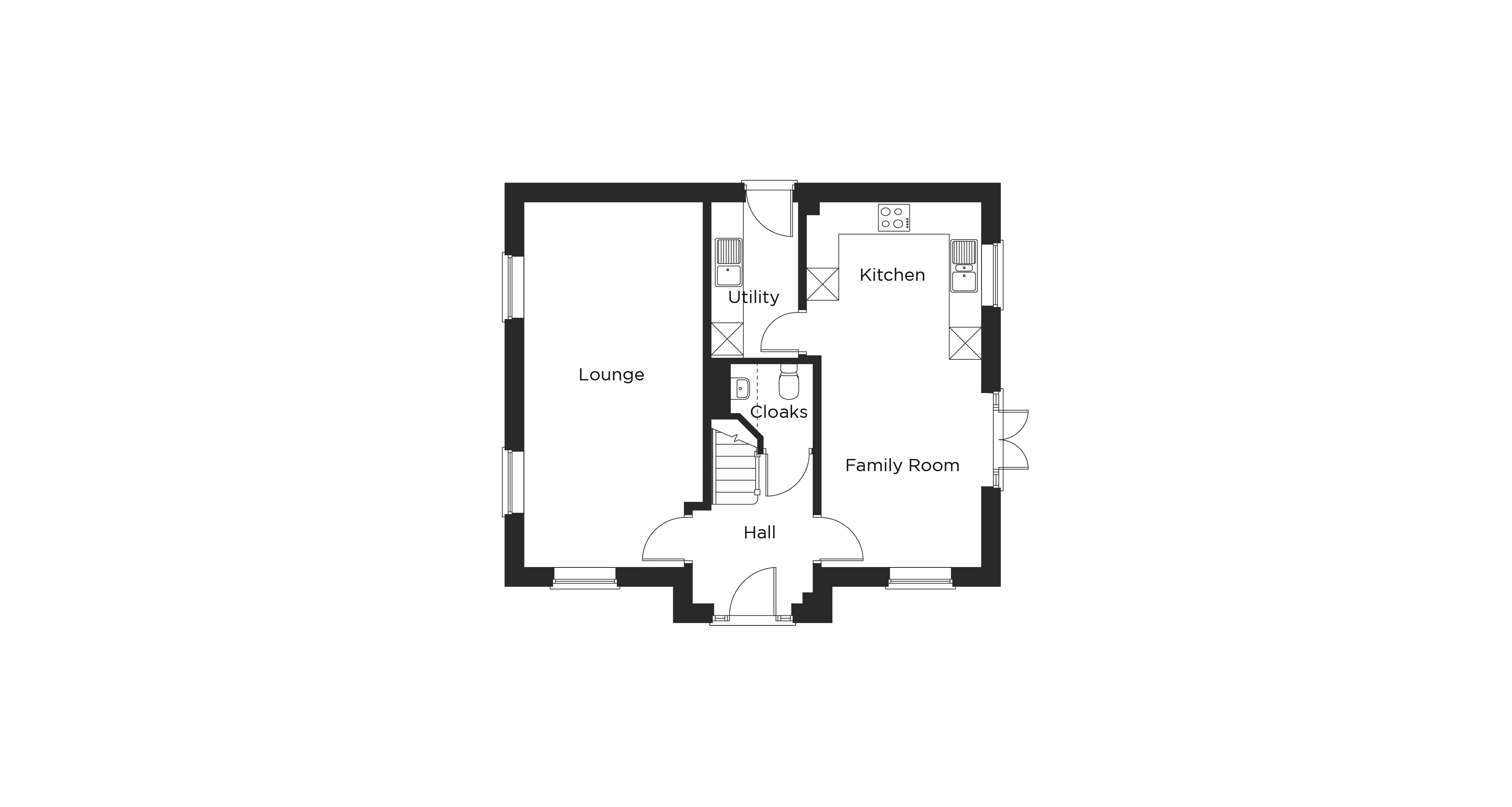 4 Bedrooms Detached house for sale in Mucklestone Road, Loggerheads, Market Drayton TF9