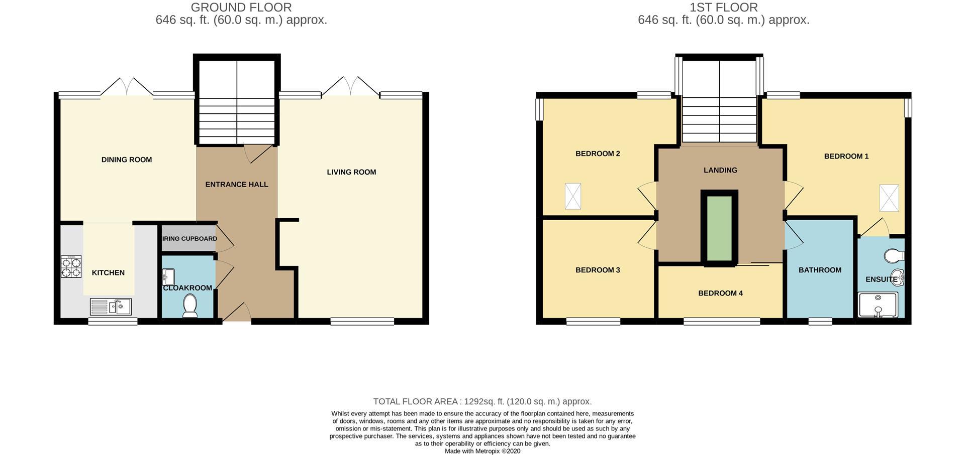 20, John Day Close, Maidstone floorplan