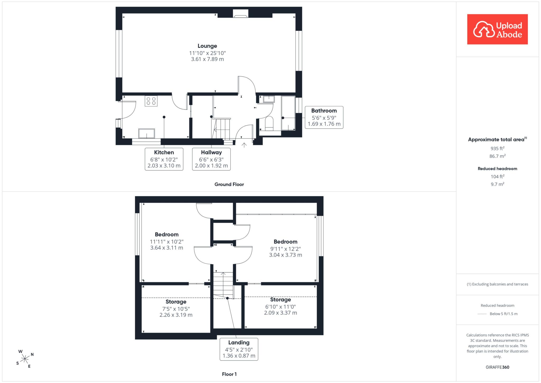 Monroe Drive, Glasgow floorplan