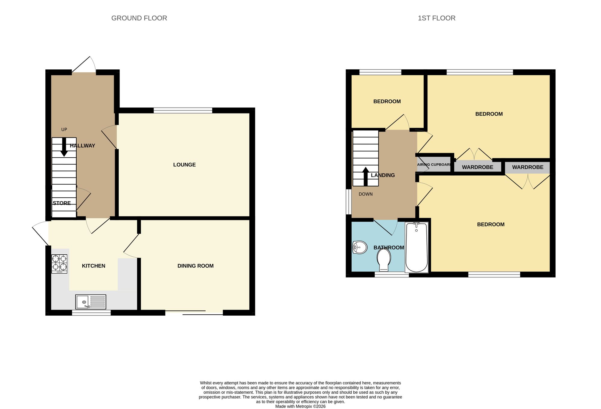 22 Penmaen Close, Hengoed floorplan