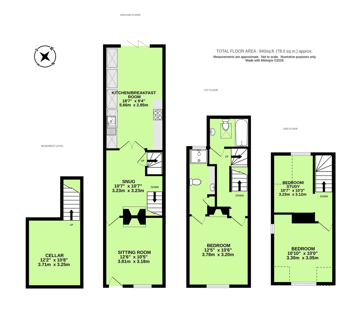 139, Southgate Street, Bury St Edmunds floorplan