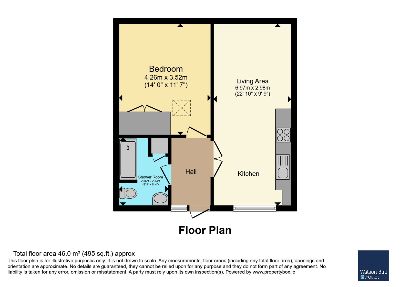 4 Langley Court,, Pyle Street, Isle of Wight floorplan