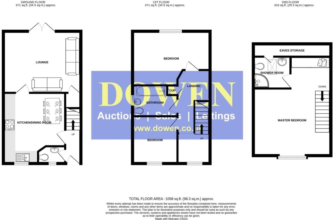 9, Grint Close, Durham floorplan