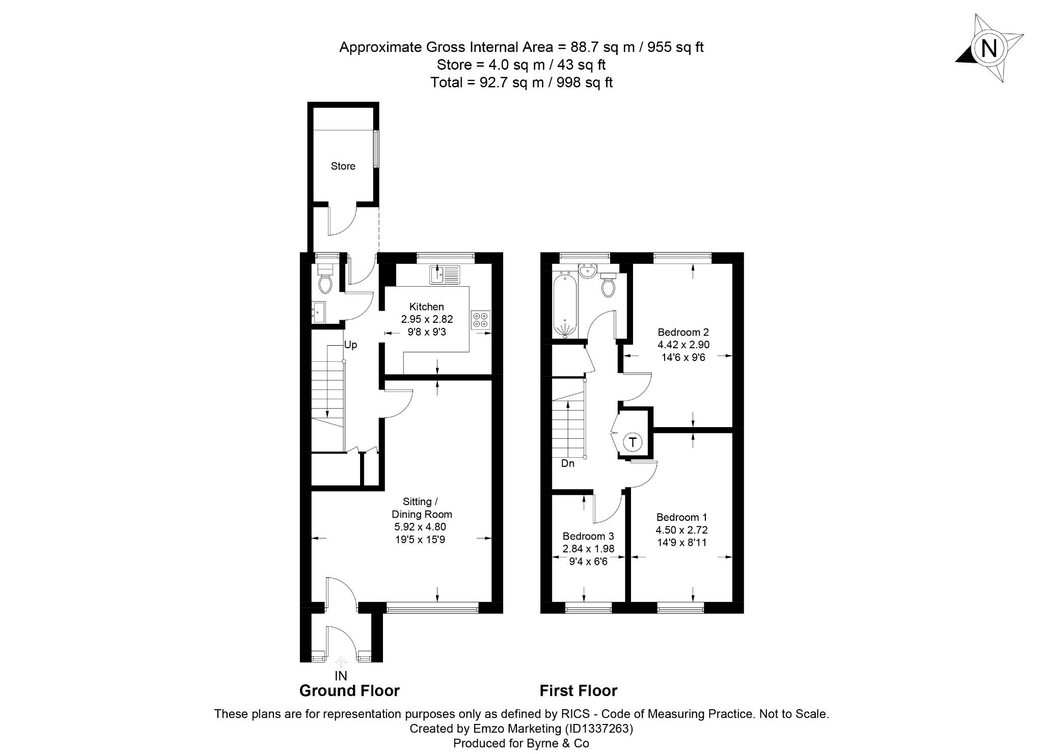 20 Garnier Park, Wickham floorplan