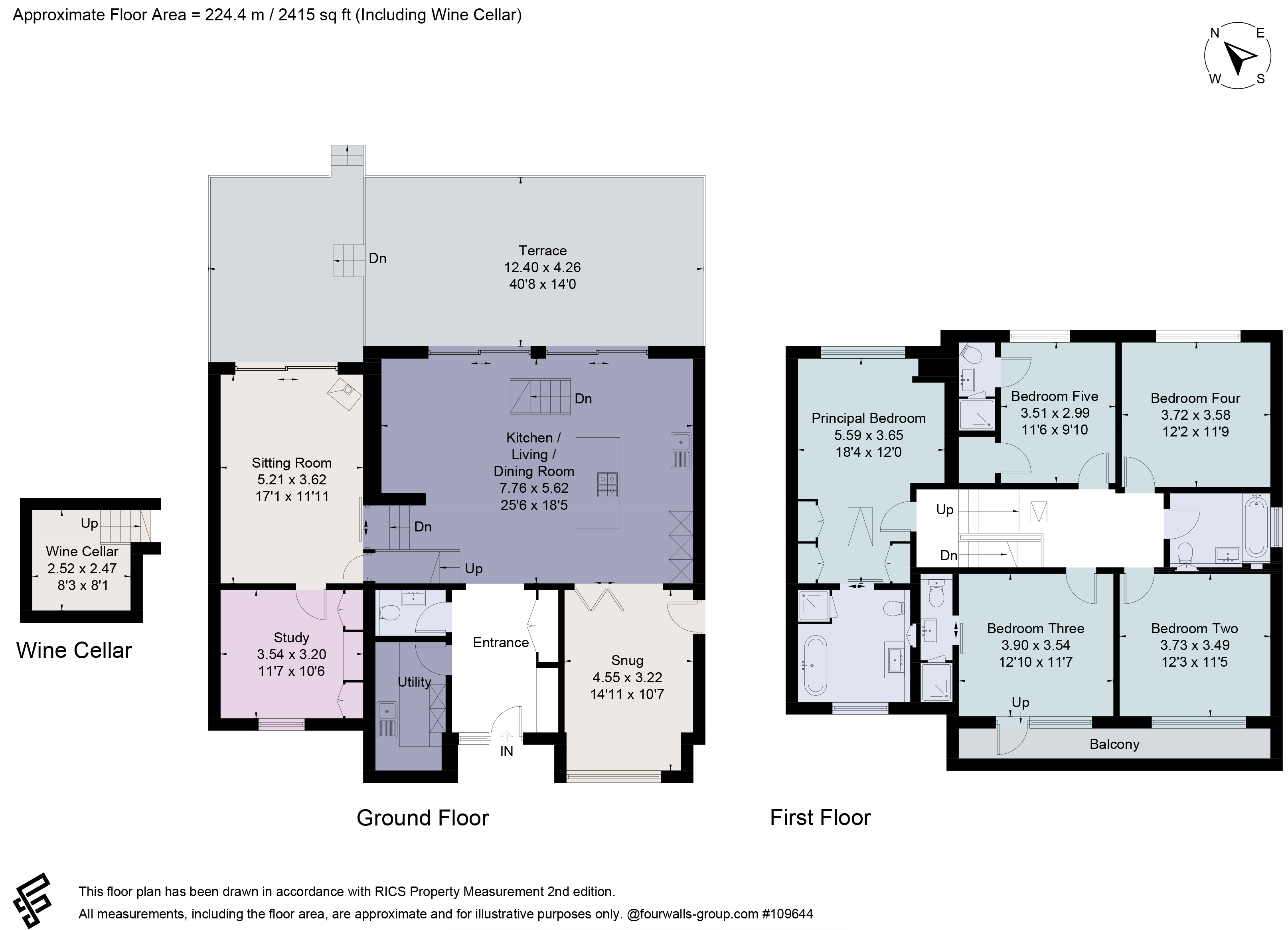 Hillcrest House, 5, Richmond Road, Somerset floorplan