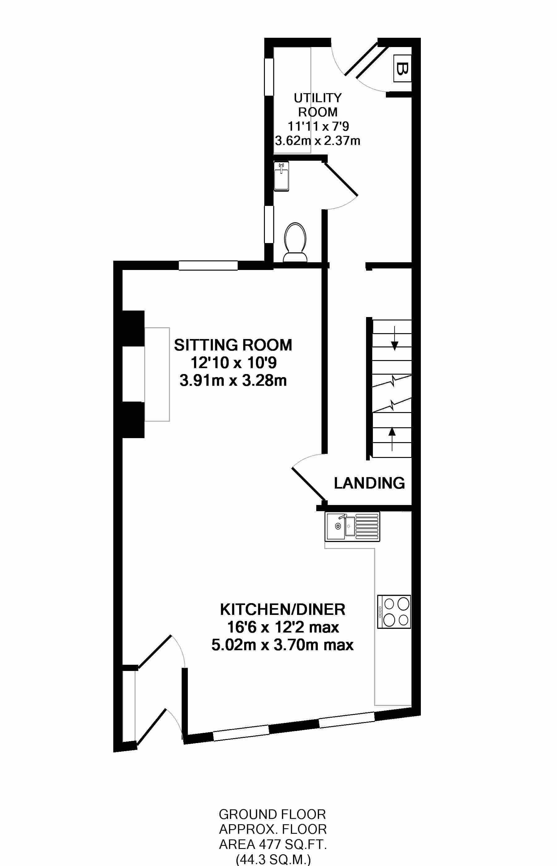 6, Suffolk Road, Cheltenham floorplan
