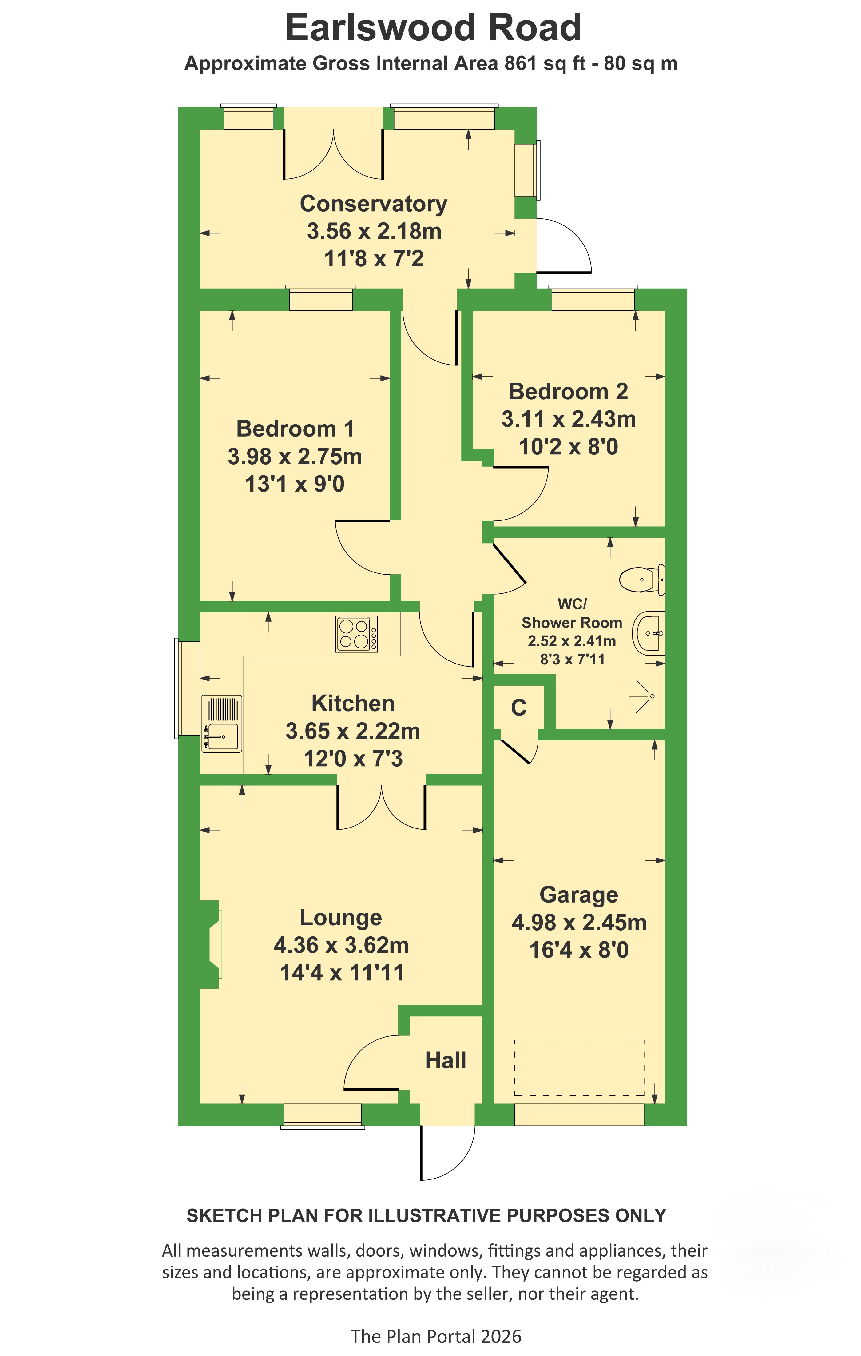34 Earlswood Road, 34 Earlswood Road, Kingswinford floorplan
