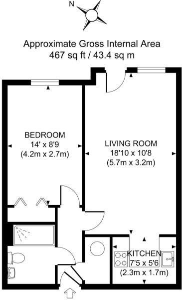 1 Bedrooms  to rent in Mount Hermon Road, Hook Heath, Woking GU22