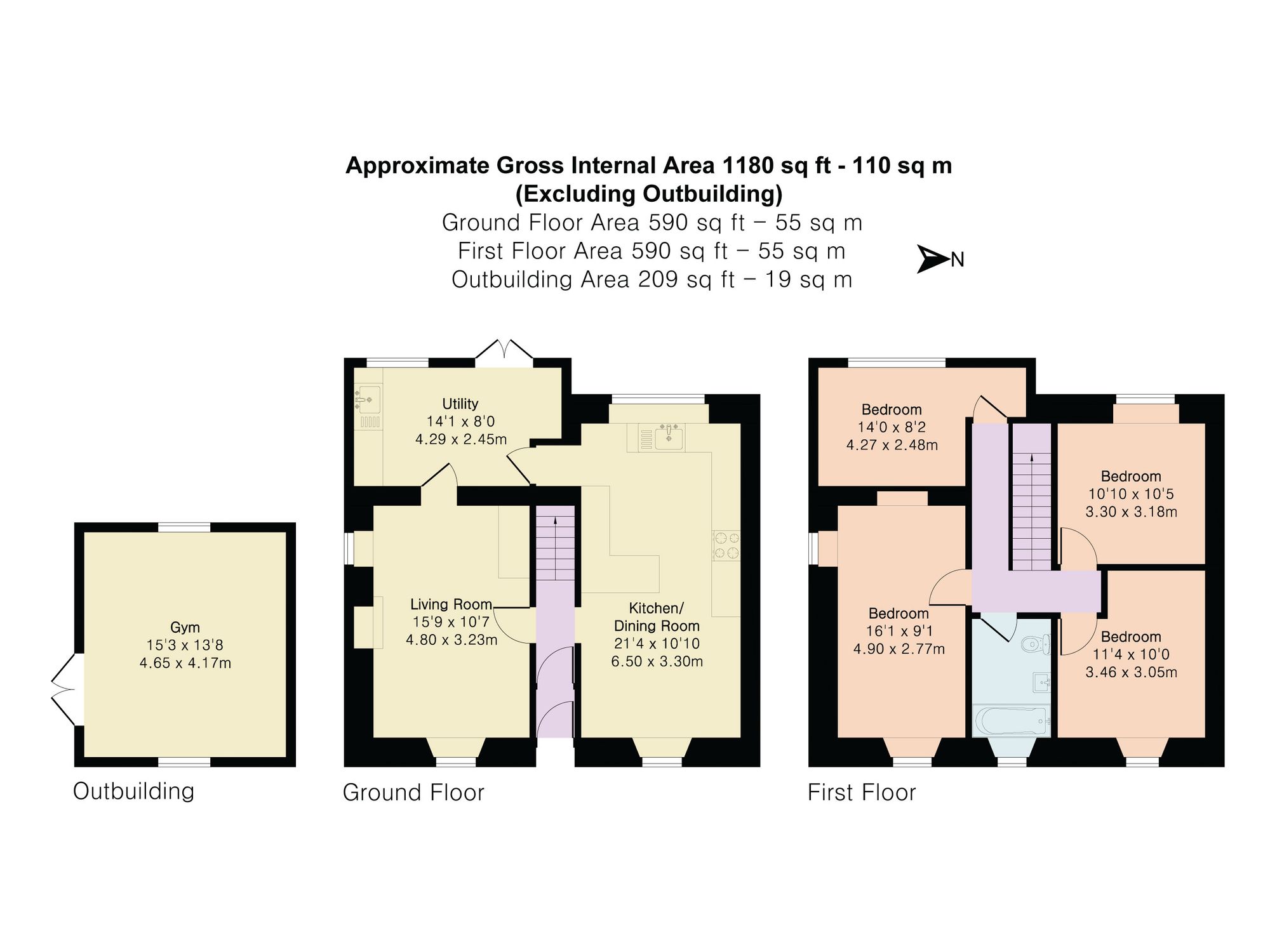 32 Hendra Road, St. Austell floorplan