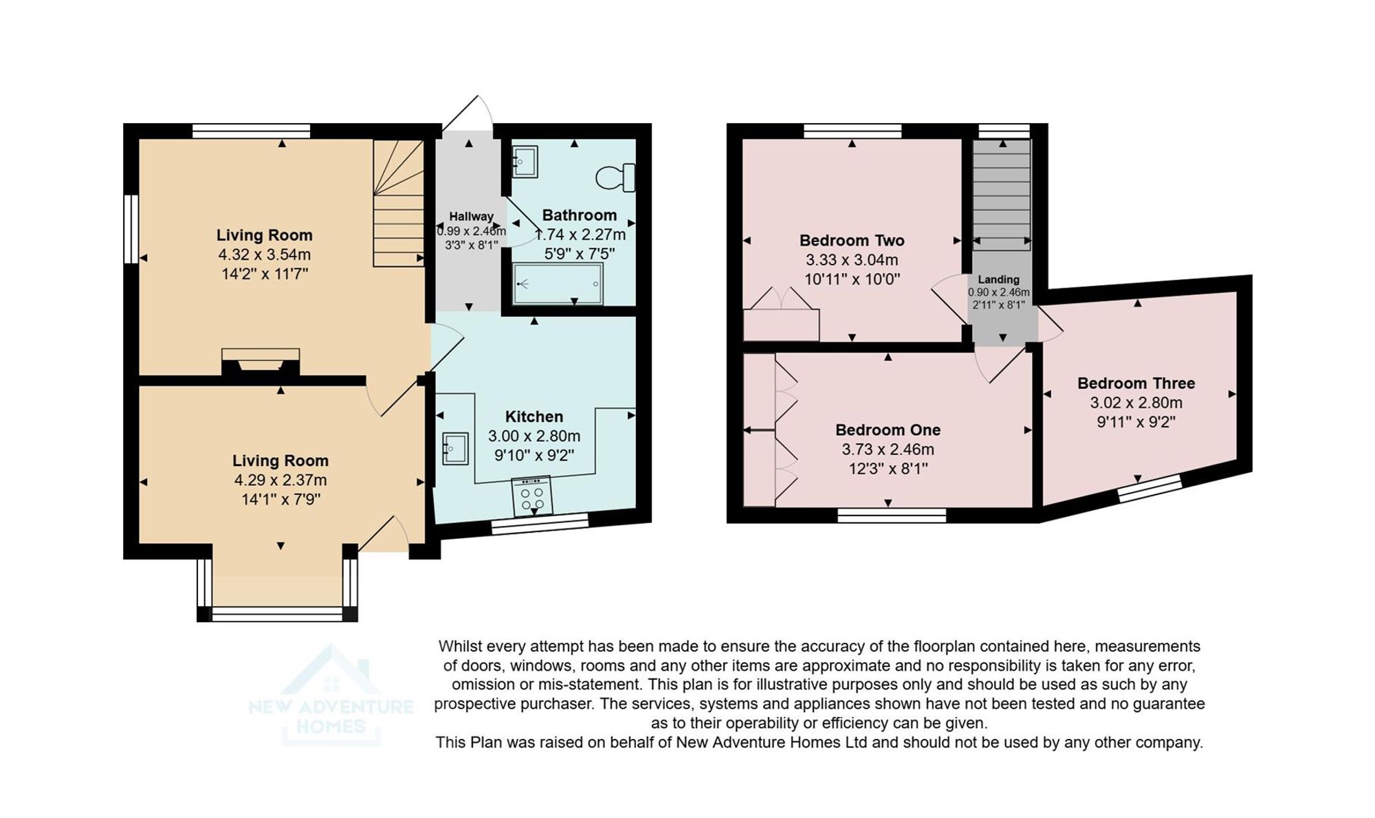 47 Front Street, Sandbach floorplan