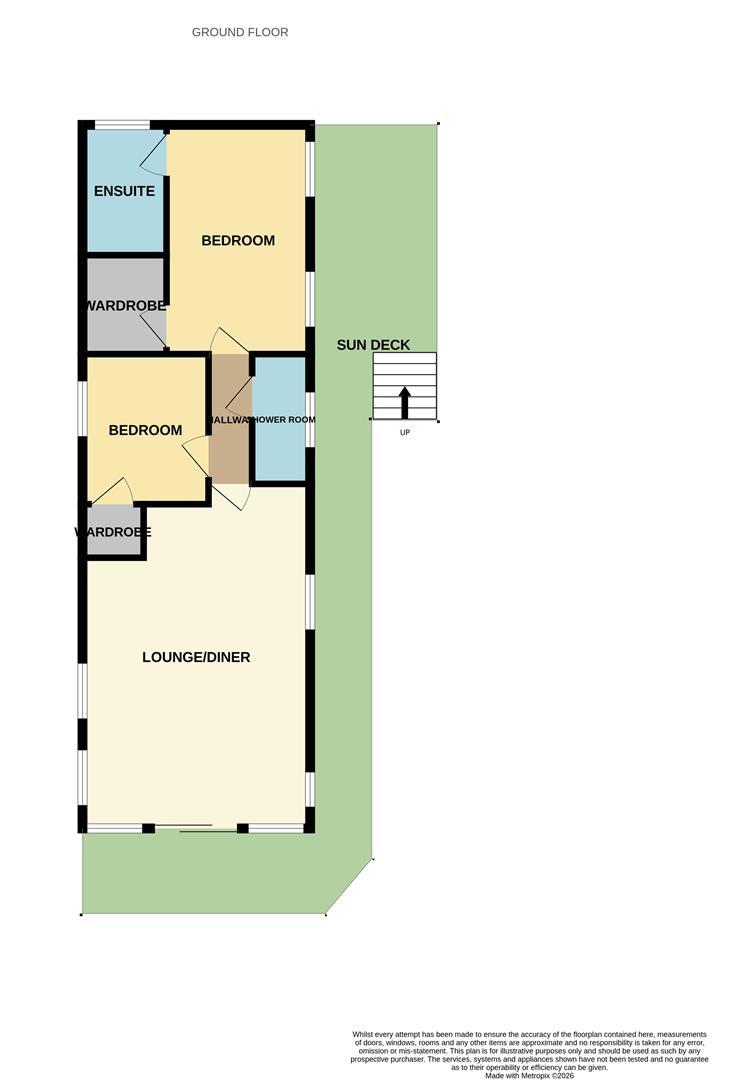 30, Premier Row, Edithmead Caravan Park, Edithmead floorplan