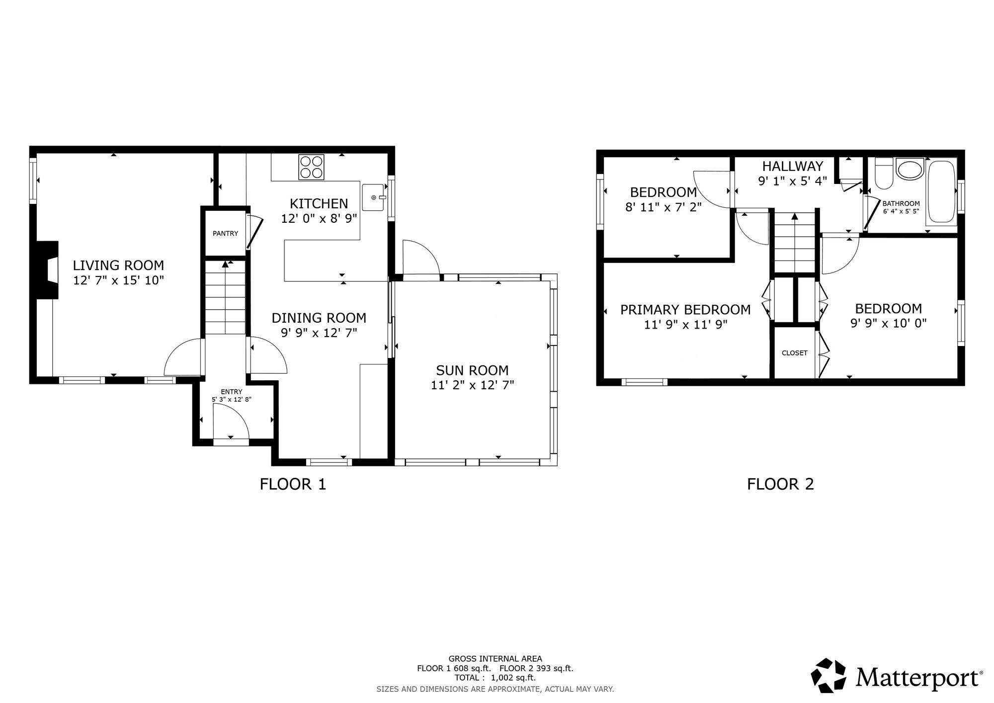 24 Dains Place, Felixstowe floorplan