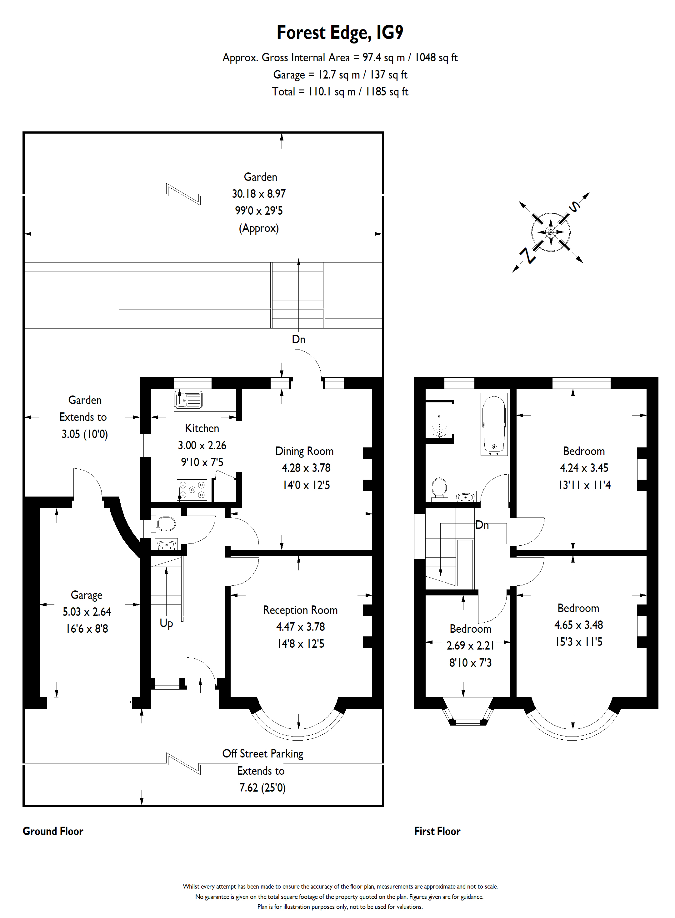 3 Bedrooms Semi-detached house for sale in Forest Edge, Buckhurst Hill IG9