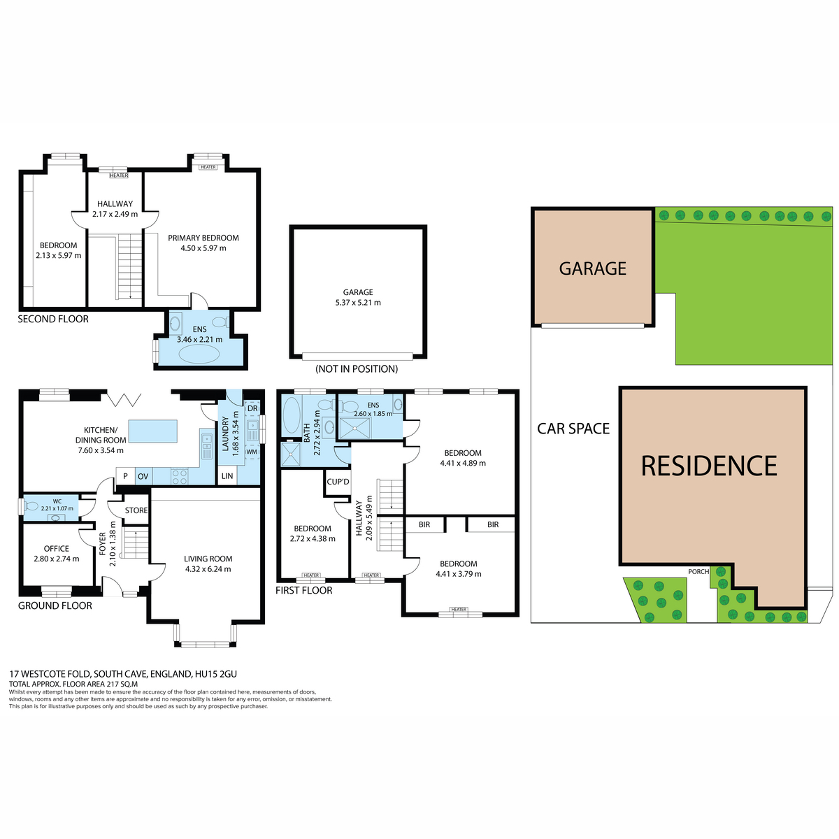 17, Westcote Fold, South Cave floorplan