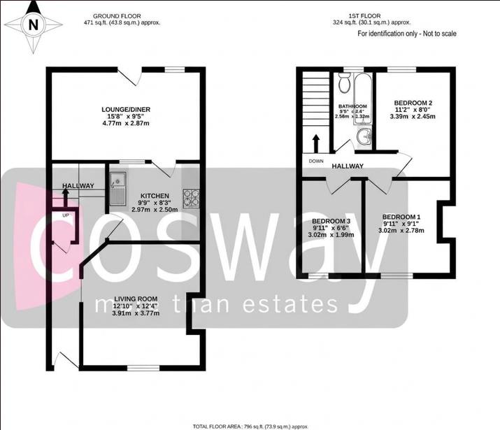161, Silkstream Road, Edgware floorplan