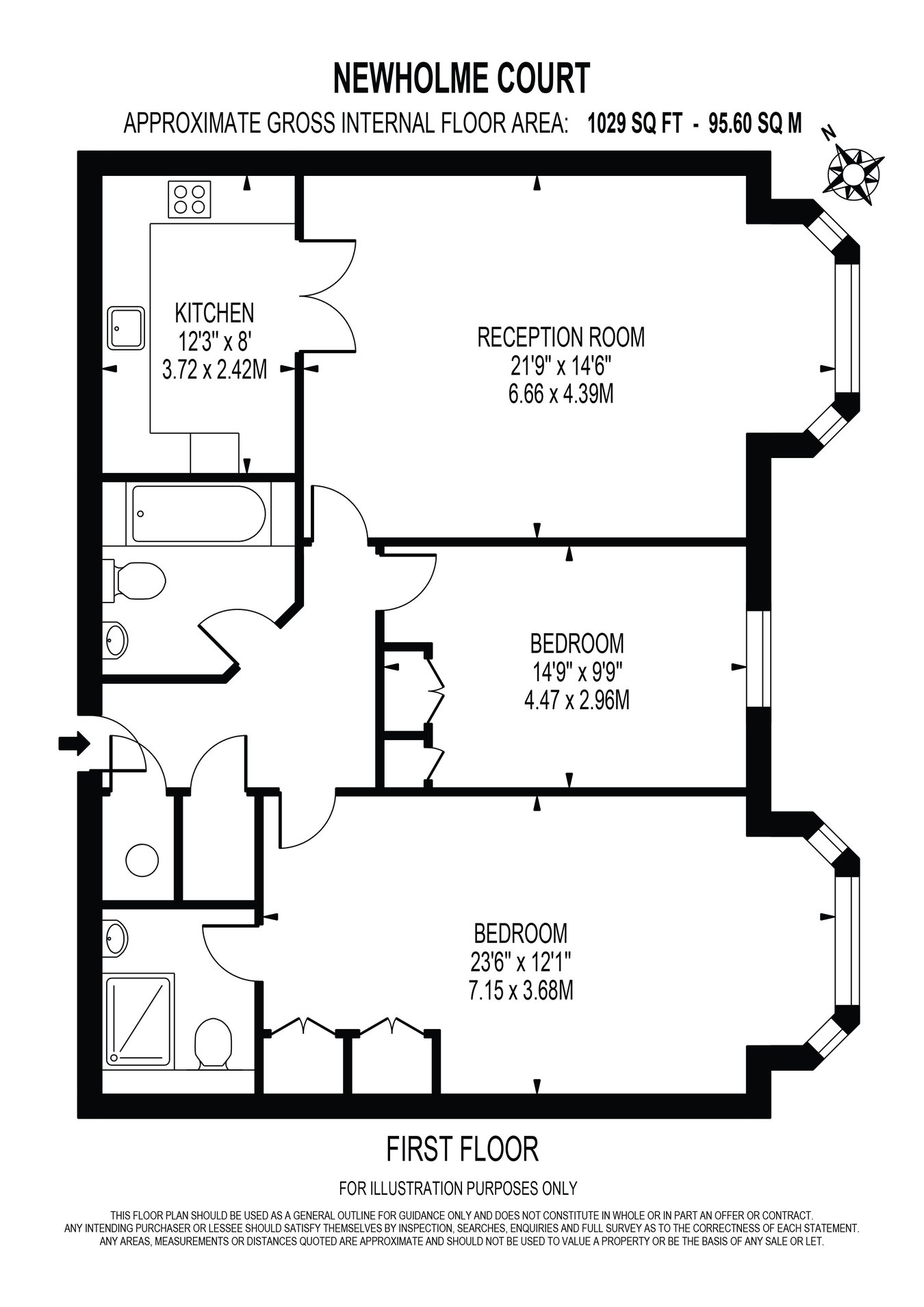 Newholme Court, Oatlands Drive, Weybridge floorplan