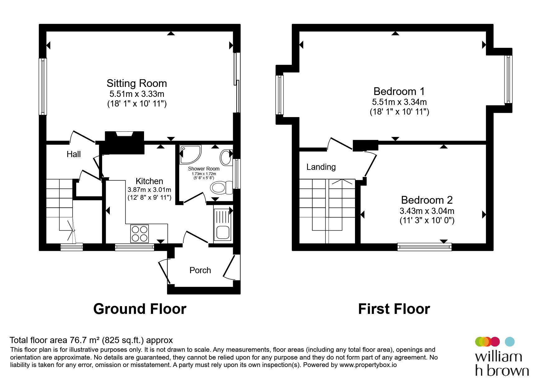 7, Franklin Fields, Corby floorplan