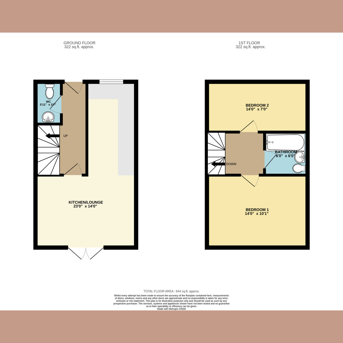 26, Highwell Gardens, Hockley floorplan