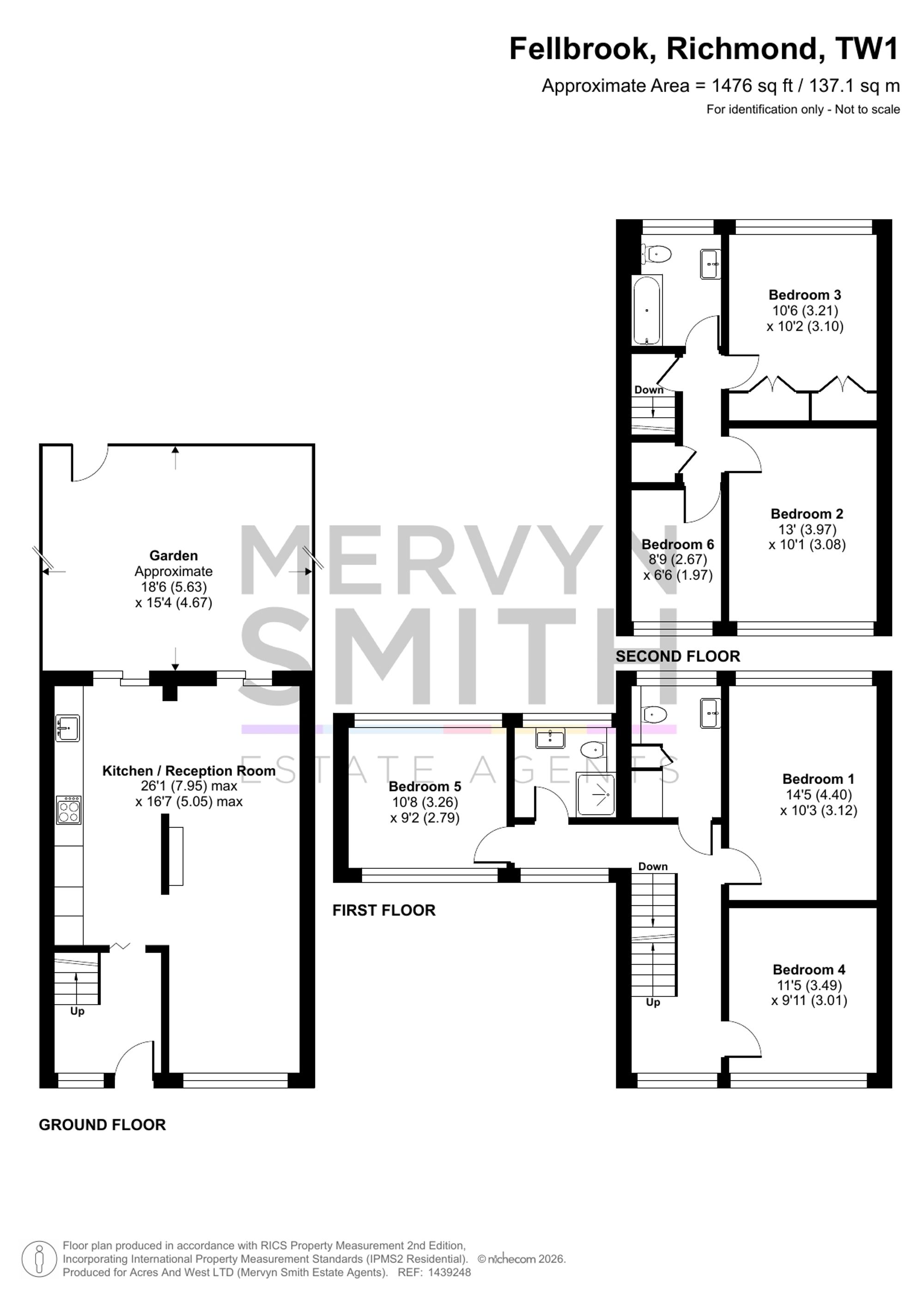 1 Fellbrook, Richmond floorplan