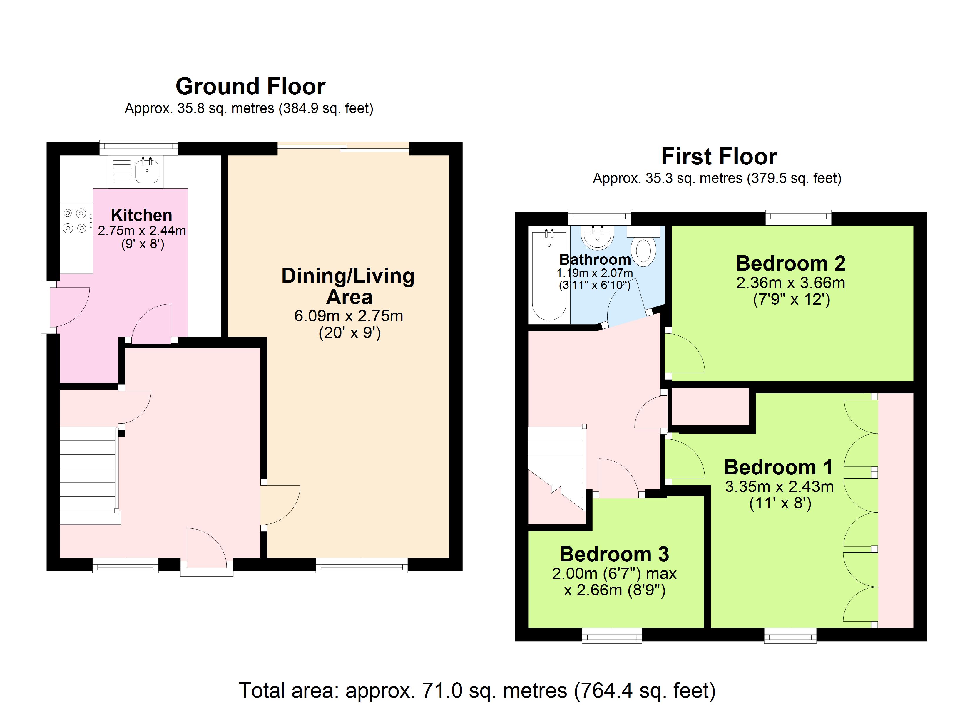 3 Bedrooms Semi-detached house for sale in Middletune Avenue, Milton Regis, Sittingbourne ME10