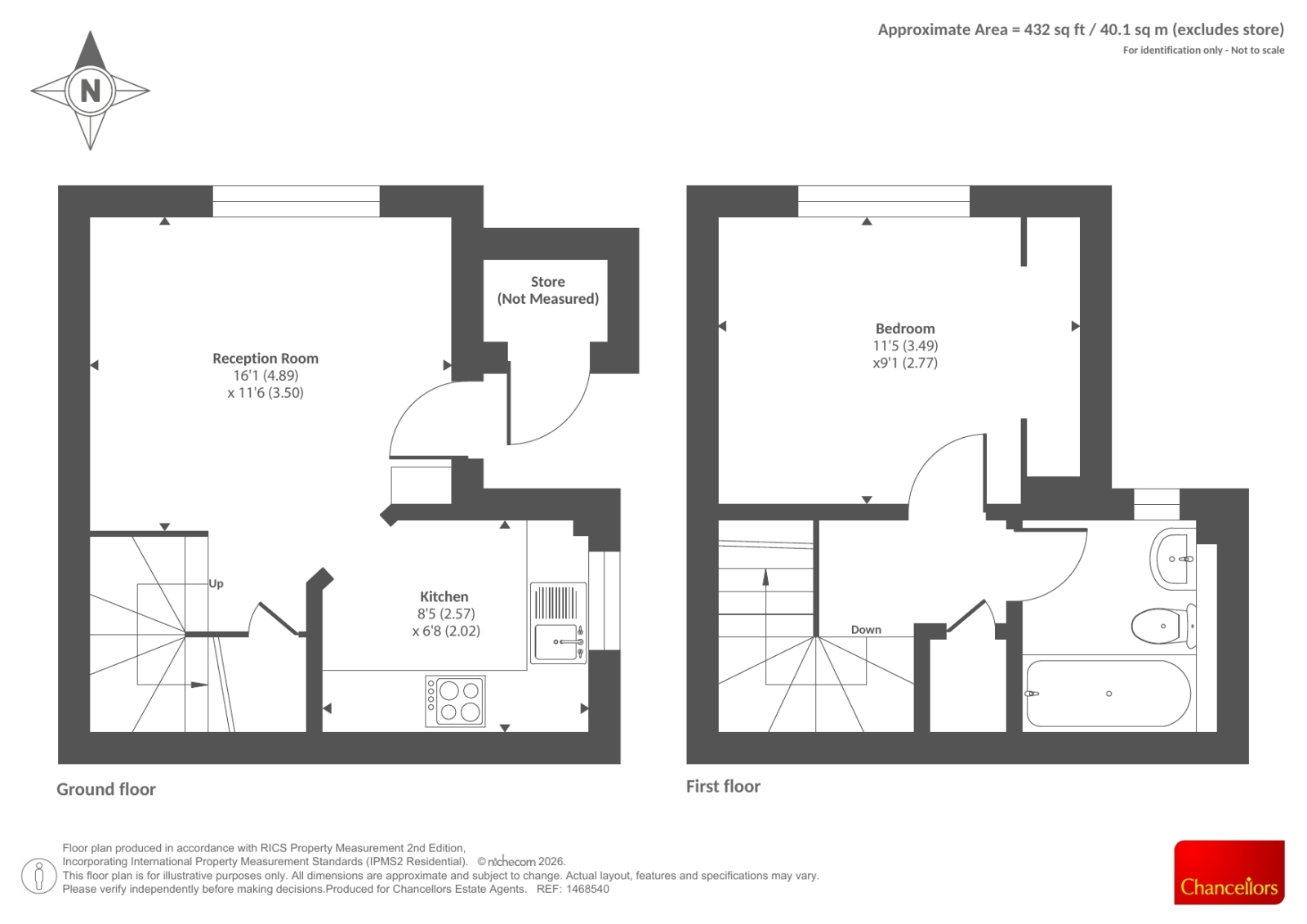 1 STAFFORDSHIRE CROFT, Staffordshire Croft, Bracknell floorplan