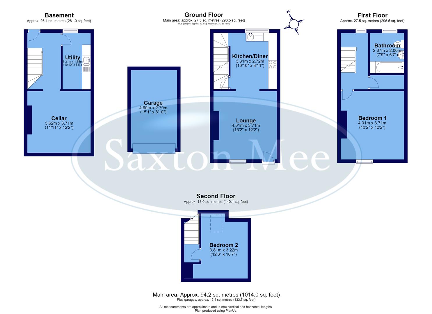 250, Manchester Road, Deepcar floorplan