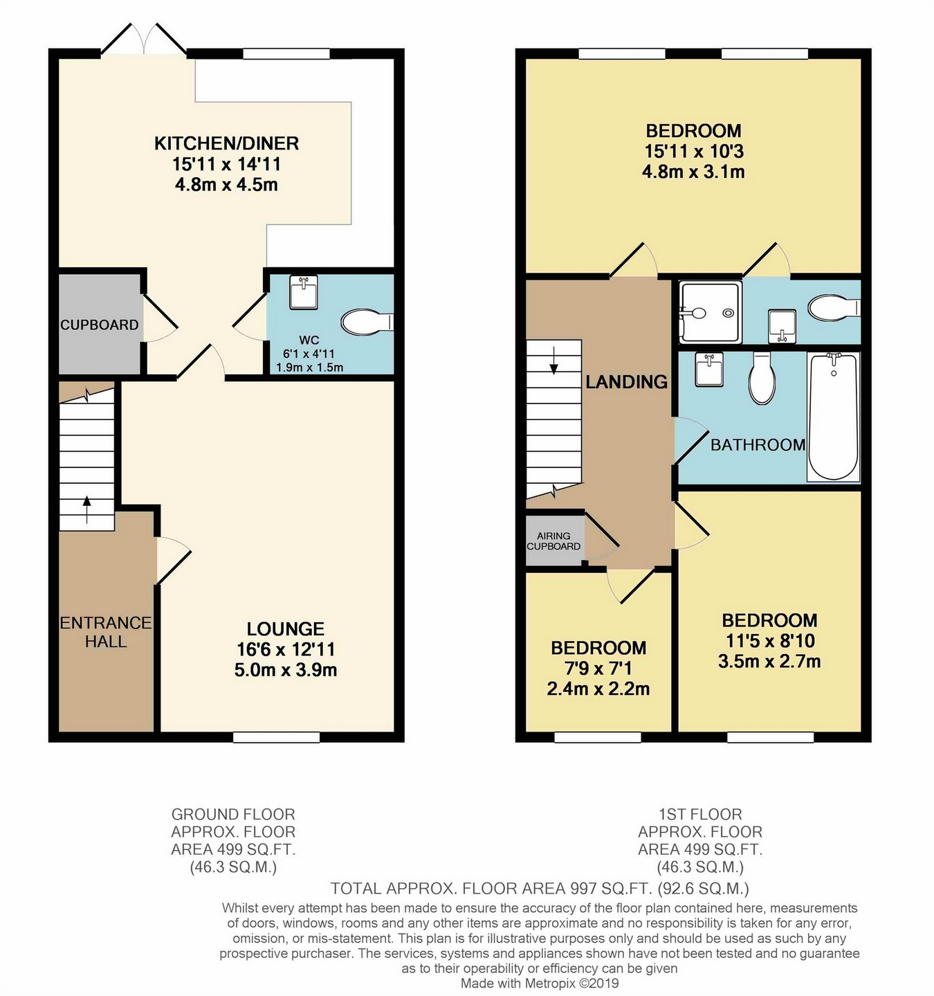 3 Bedrooms End terrace house for sale in Berryfield Close, Tiptree, Colchester, Essex CO5