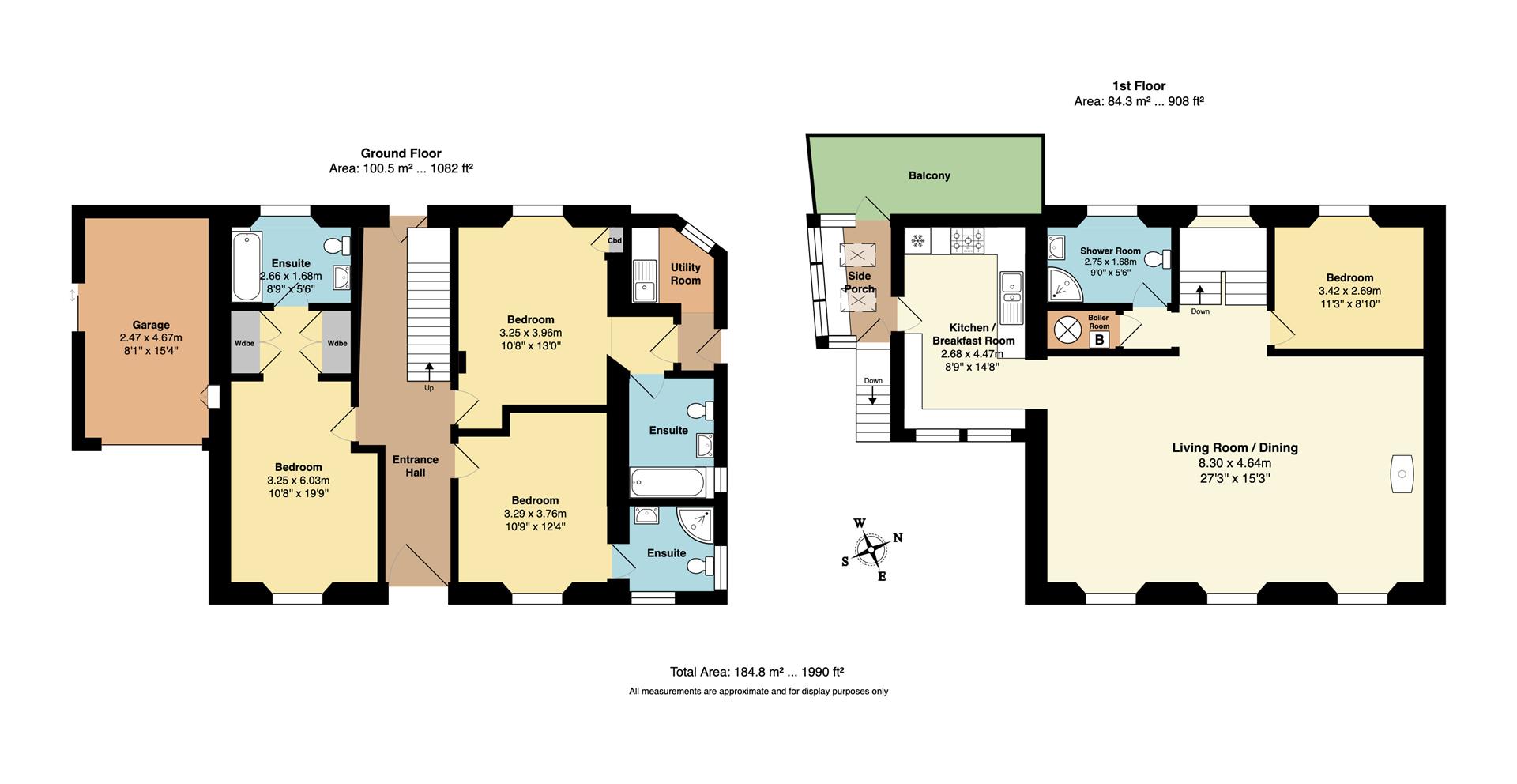 21 North Street, Fowey floorplan