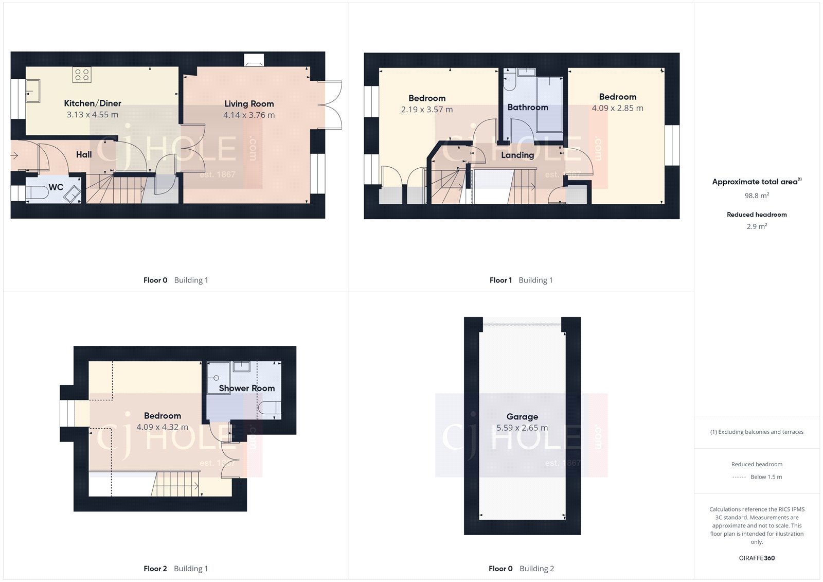 Barter Close, Bristol floorplan