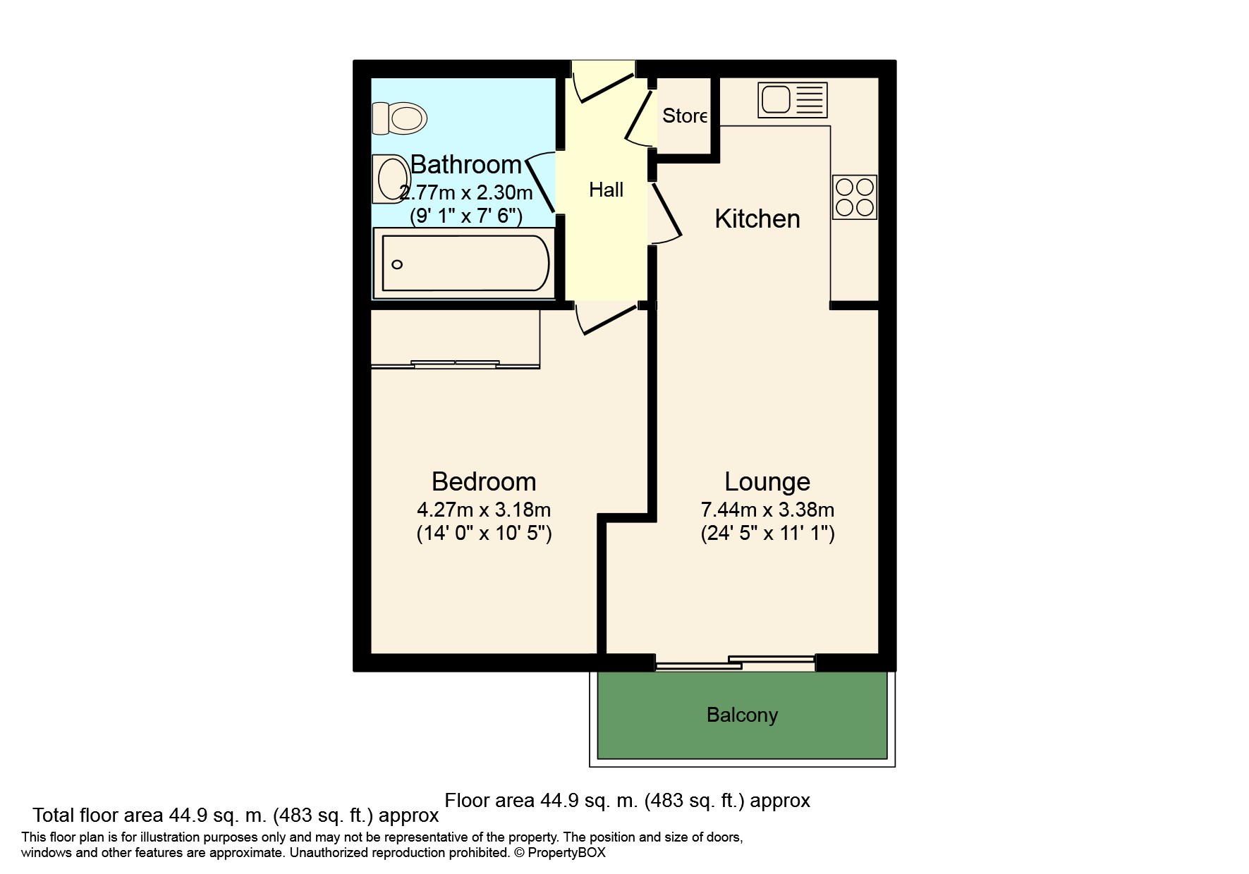 1 Bedrooms Flat for sale in North Street, Horsham RH13