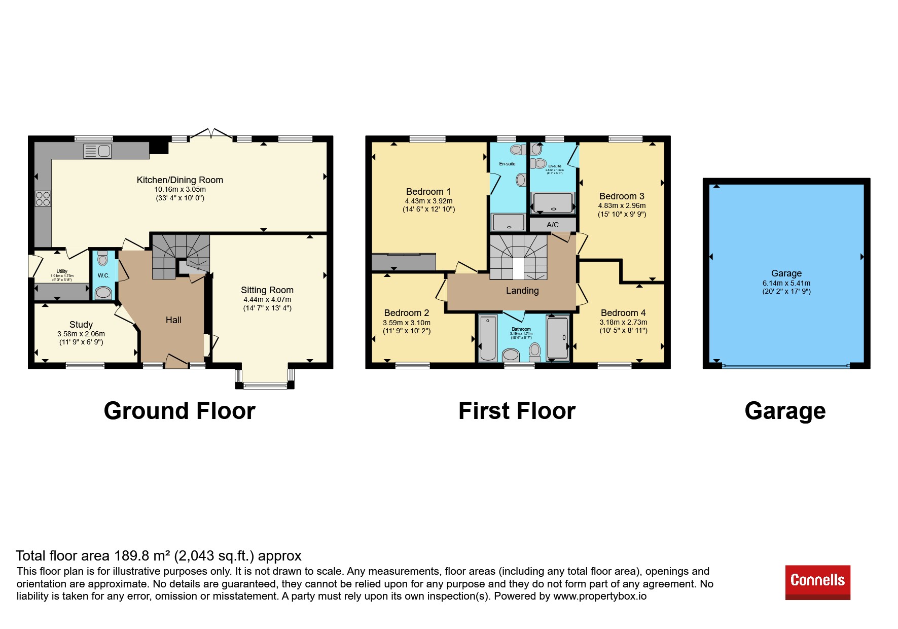 21, Lower Ground Close, CARTERTON floorplan