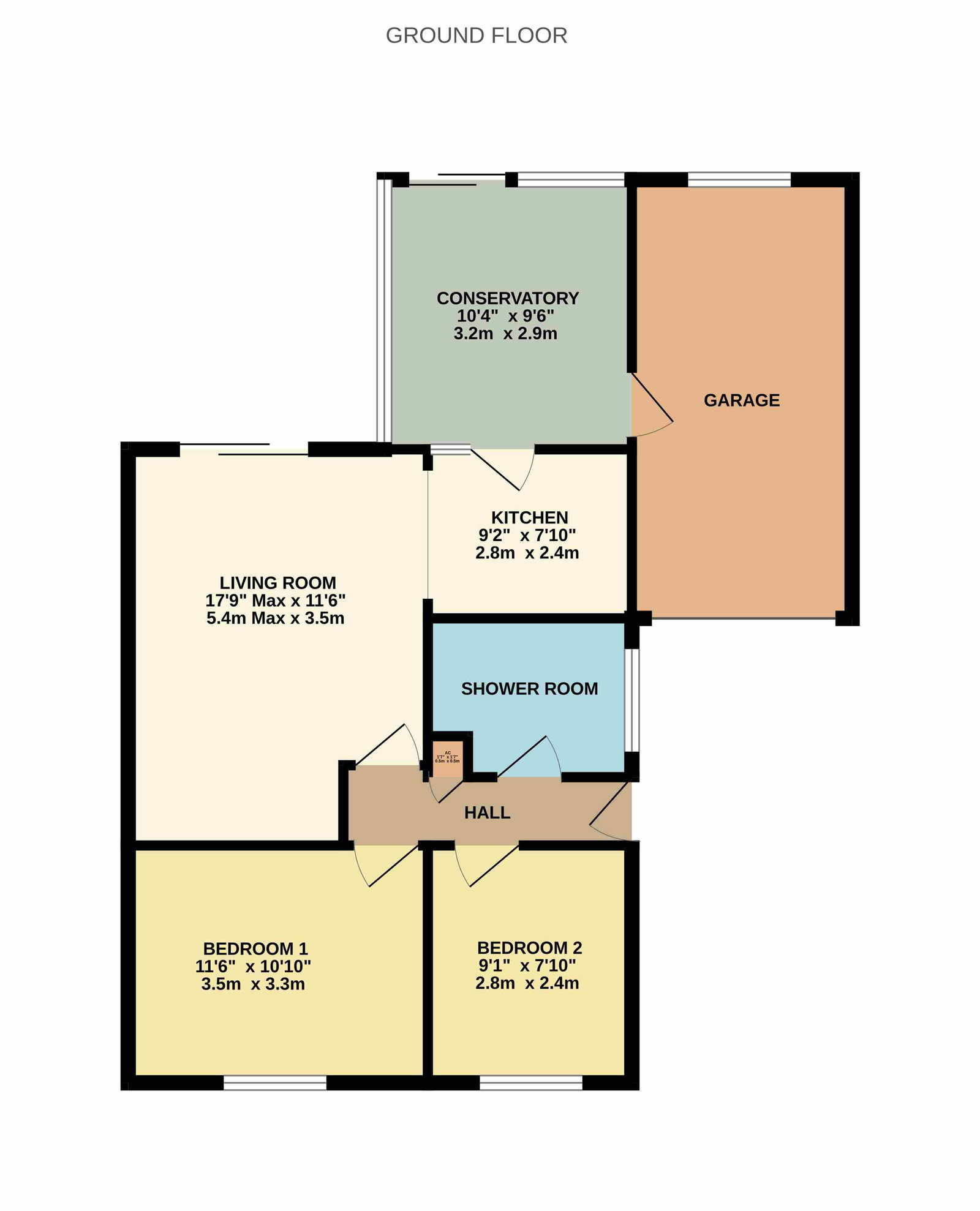 9, Halford Street, Leicester floorplan