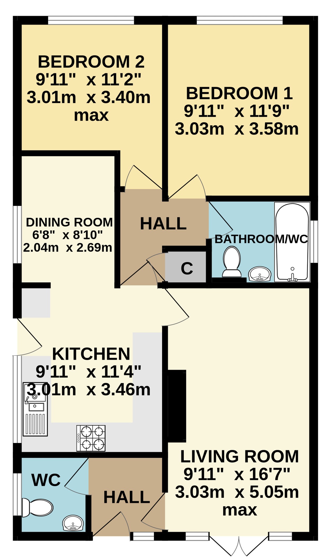 23 Green Acre, Trebullett Launceston Cornwall, Launceston floorplan