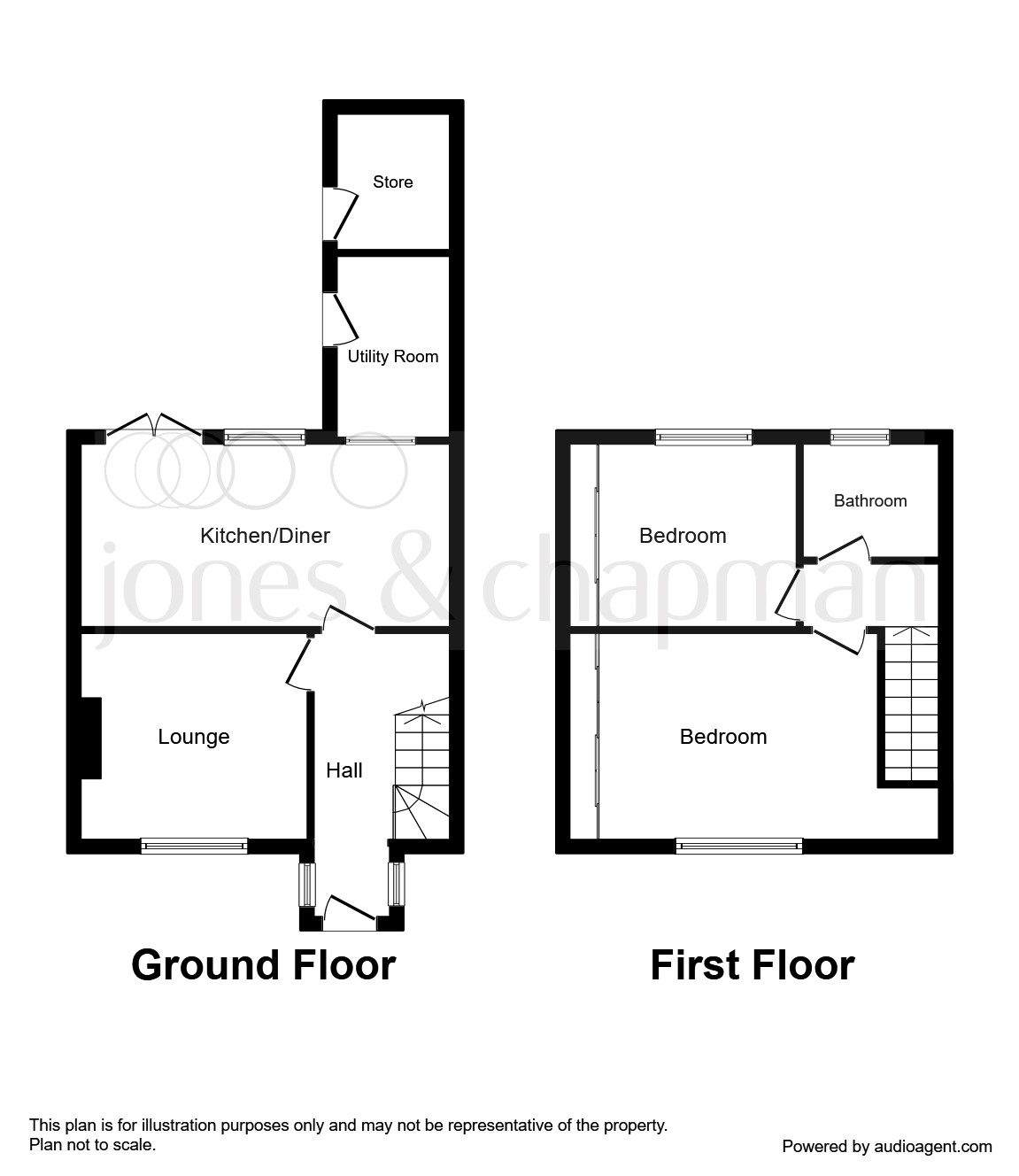 2 Bedrooms Terraced house for sale in Orrets Meadow Road, Woodchurch, Wirral CH49