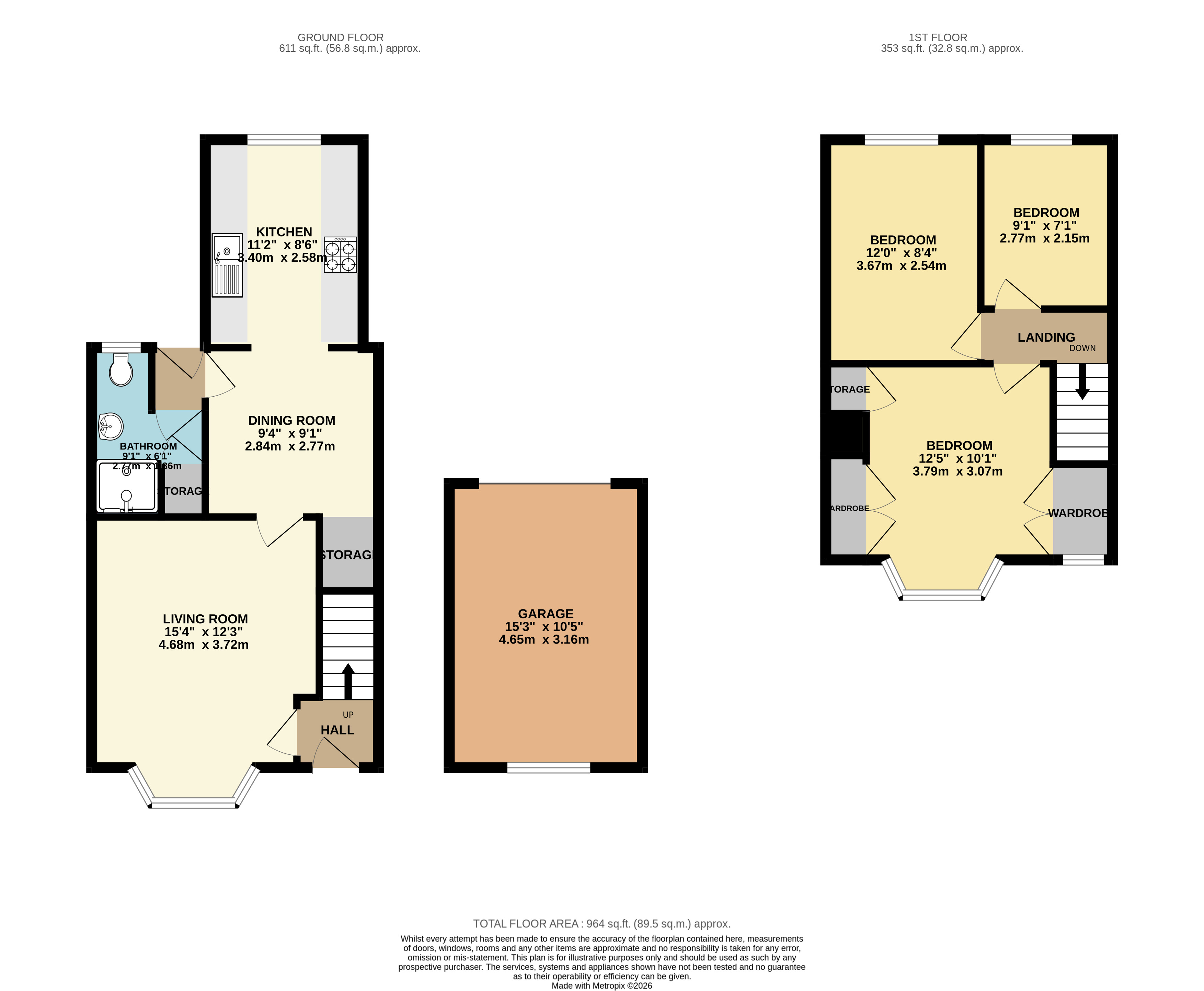 504, Southmead Road, Bristol floorplan