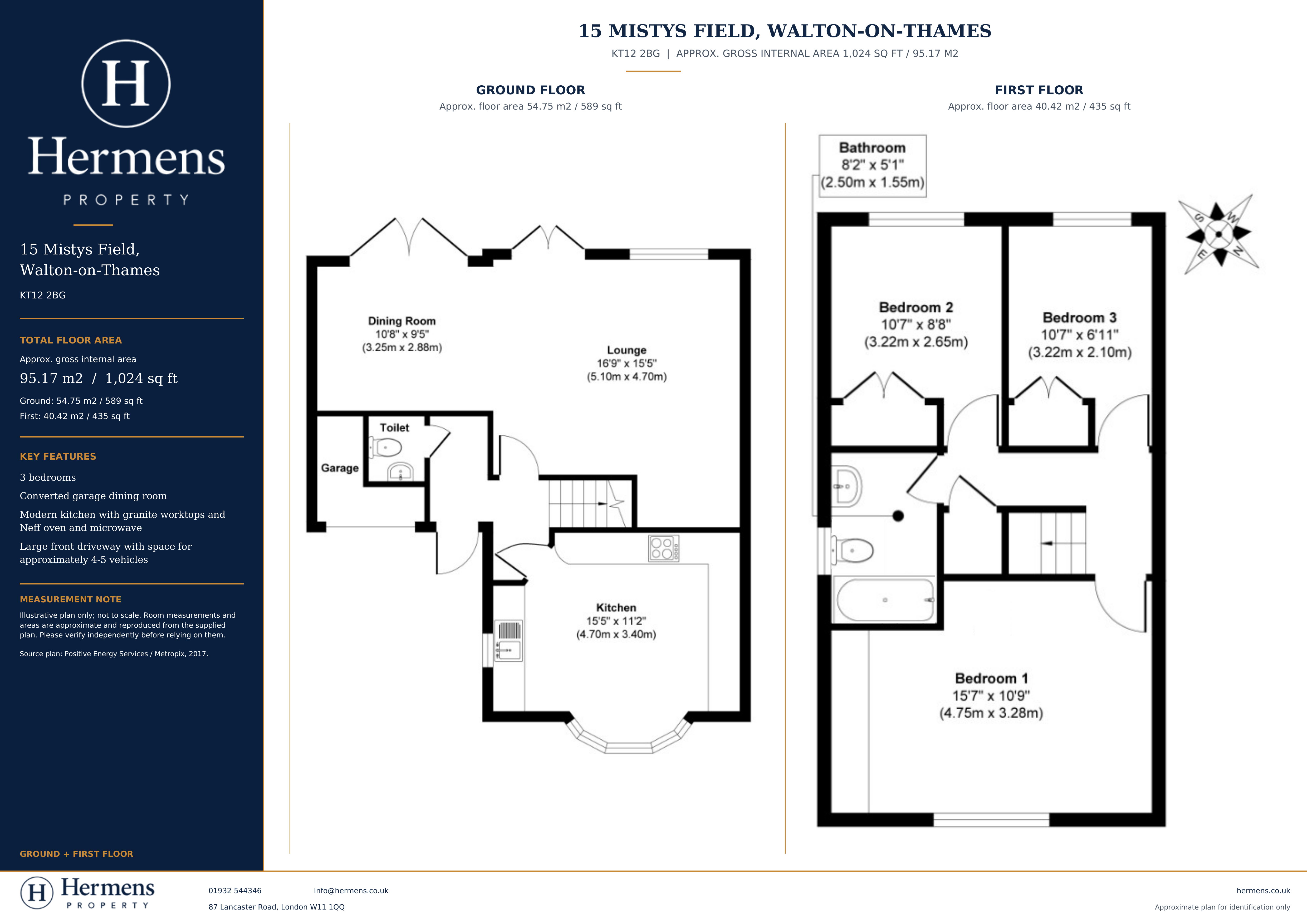 Walton on Thames floorplan