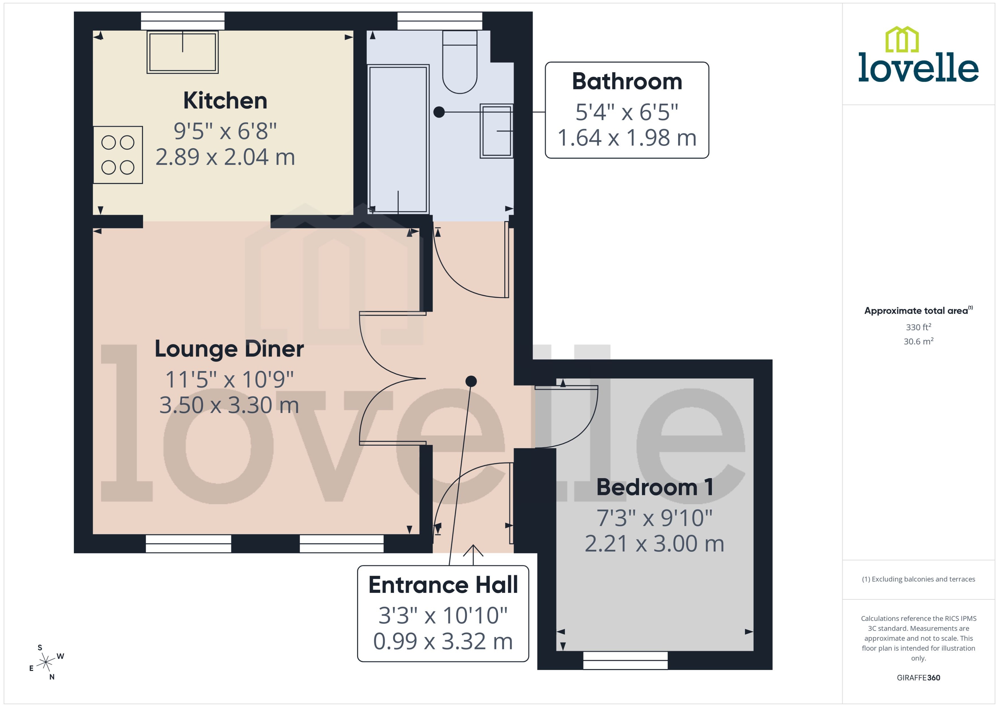 12 Fitzwilliam Court, Union Street, Market Rasen floorplan